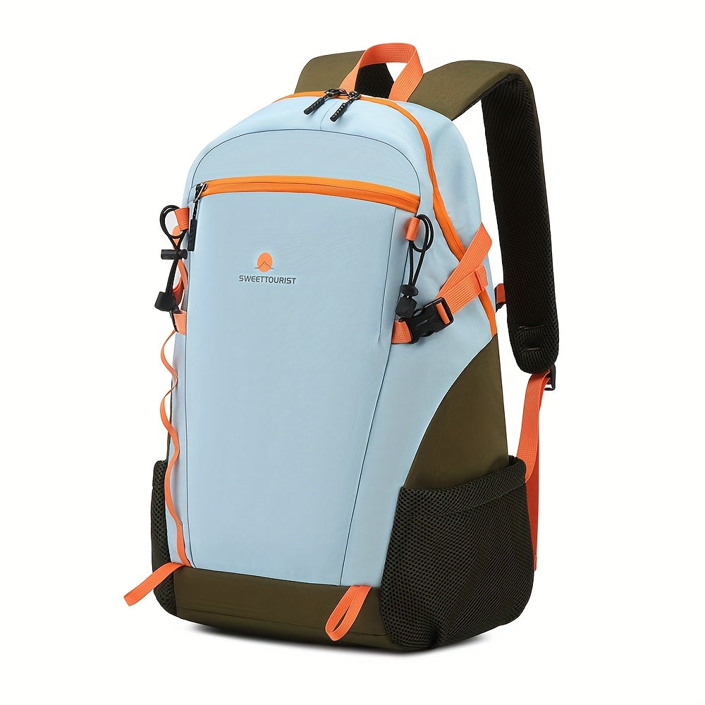 SWEET TOURIST Men'S Lightweight Hiking Backpack - Durable Oxford Fabric, Large Capacity, Adjustable Straps, Multiple Compartments for Outdoor Travel, Sports Casual Use, Hiking Gear, Sturdy Construction