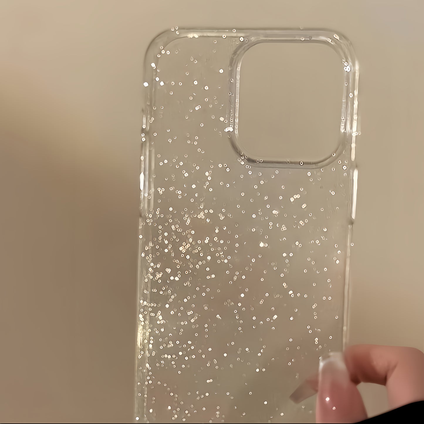 2025 թվականի նոր Luxury Bling Glitter մաքուր հեռախոսի պատյան iPhone 16 15 14 13 12 11 Pro Max X XR XS Plus հարվածակայուն թափանցիկ փափուկ ծածկույթի համար