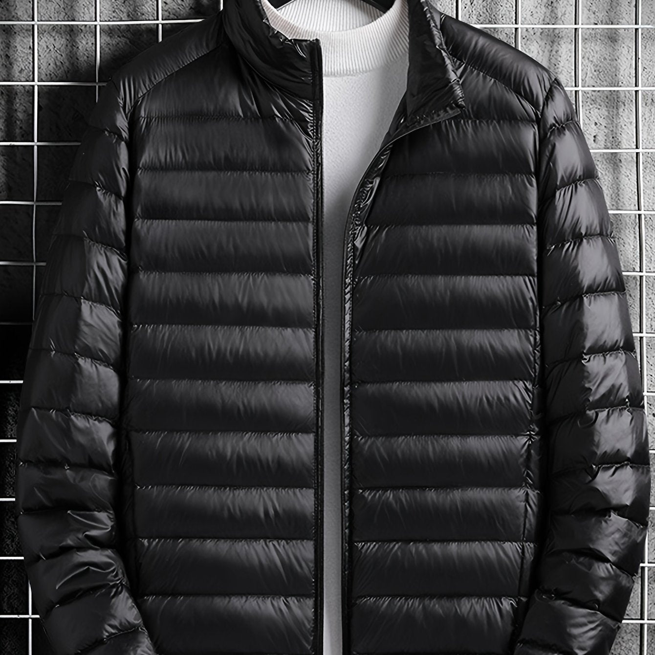 Men's Lightweight Jacket, Fashionable and Warm for Autumn and Winter, Perfect for Casual Outings