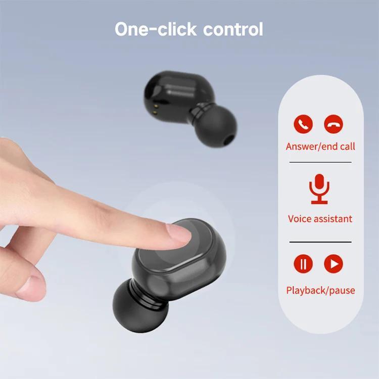 High-Quality E7S TWS Wireless Sport Headphones with LED Display, HiFi Stereo, Noise Reduction for Calls, Wireless Connectivity - USB Rechargeable, Earbuds, Headset