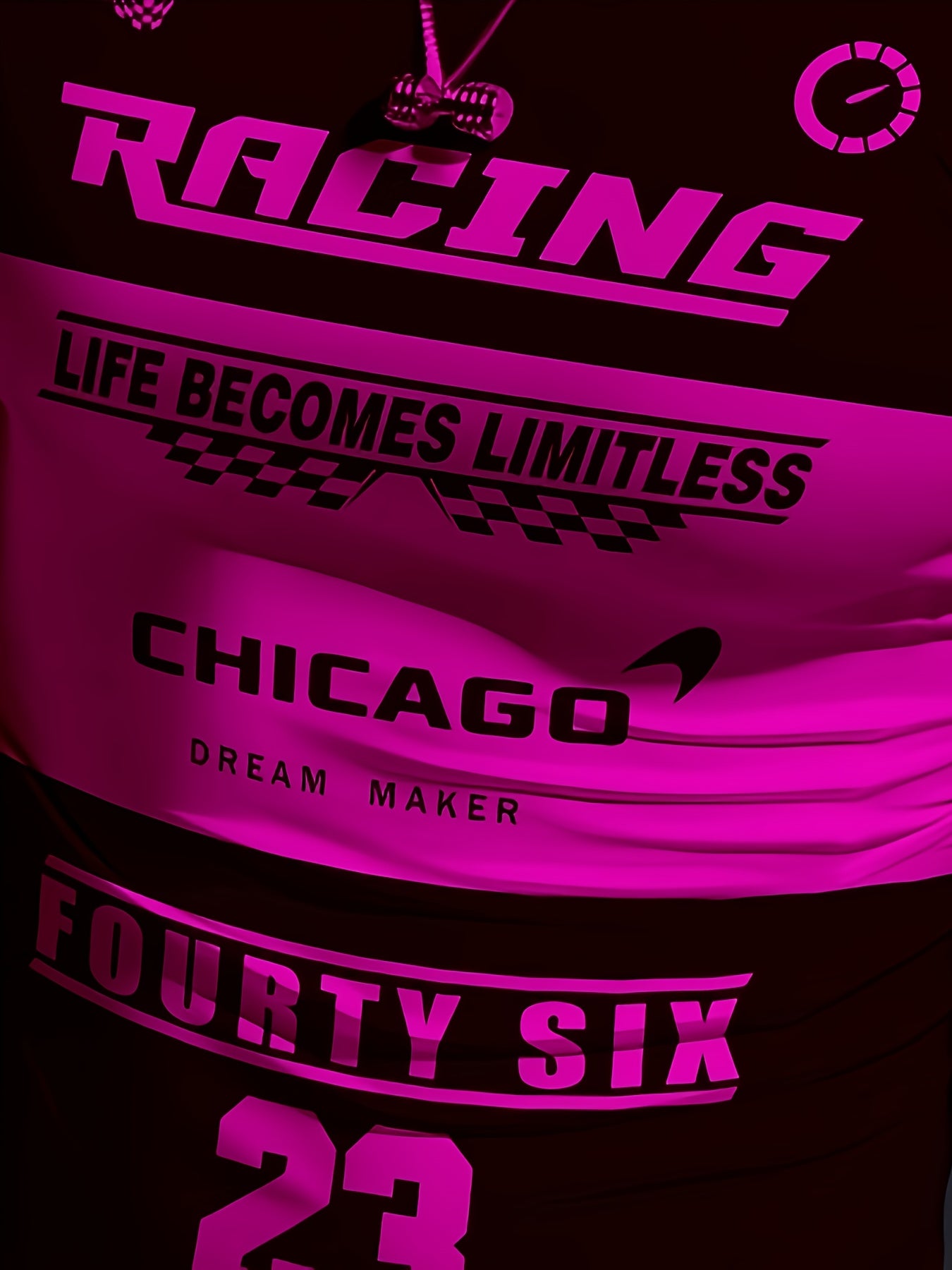 Men'S Racing Graphic T-Shirt - Bold Neon Green Black Racing Car Design, Lightweight Breathable Fabric for Motorsport Events, Casual Streetwear - Chicago Dream Maker Inspired Casual Attire, Racing Jersey, Event Apparel, Spor