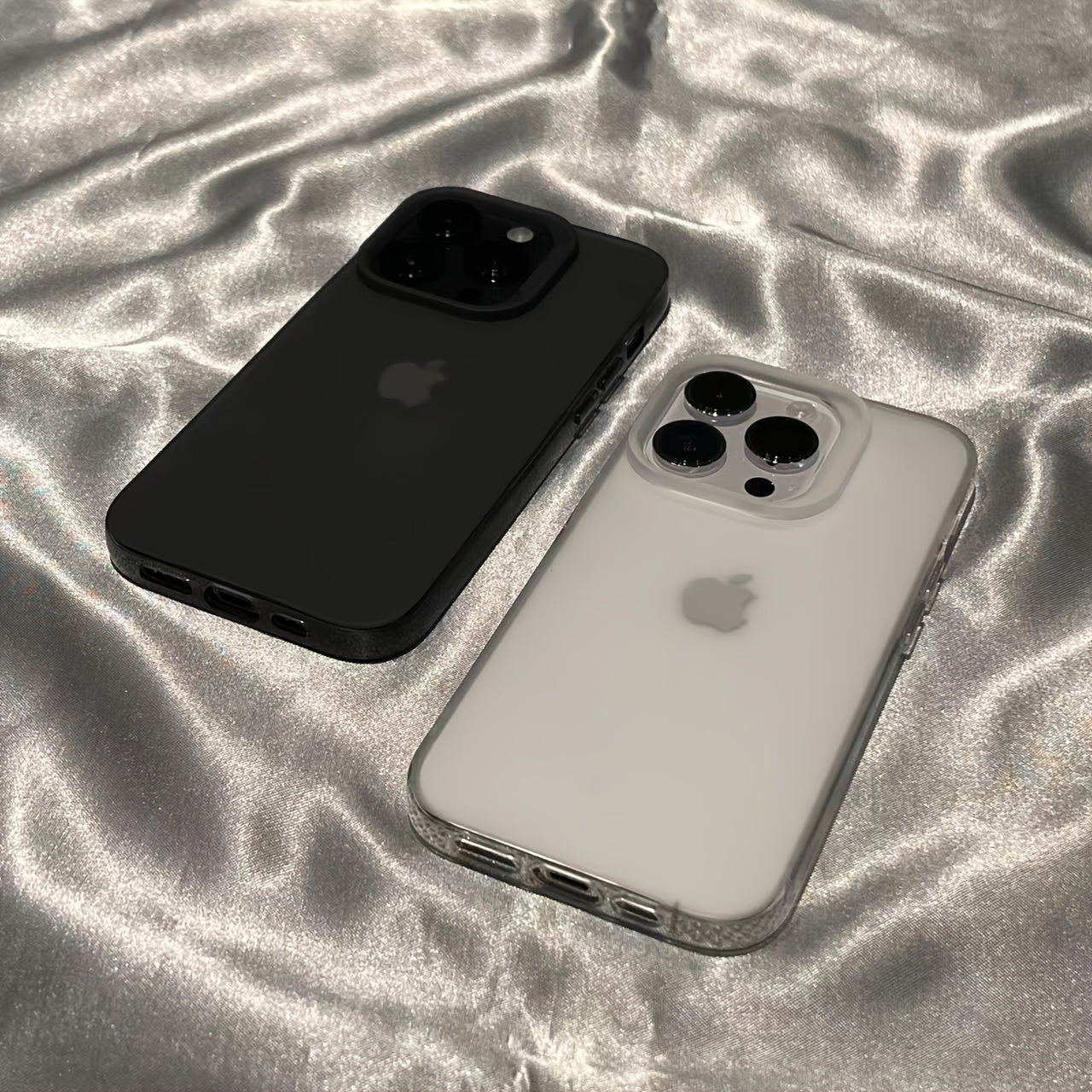 Matte See-Through Case Designed for Iphone Models 16, 15, 14, 13, 12, And 11 Pro Max, Offering Shock Resistance And Camera Protection, Suitable for Iphone 14, 15, And 16 Plus.