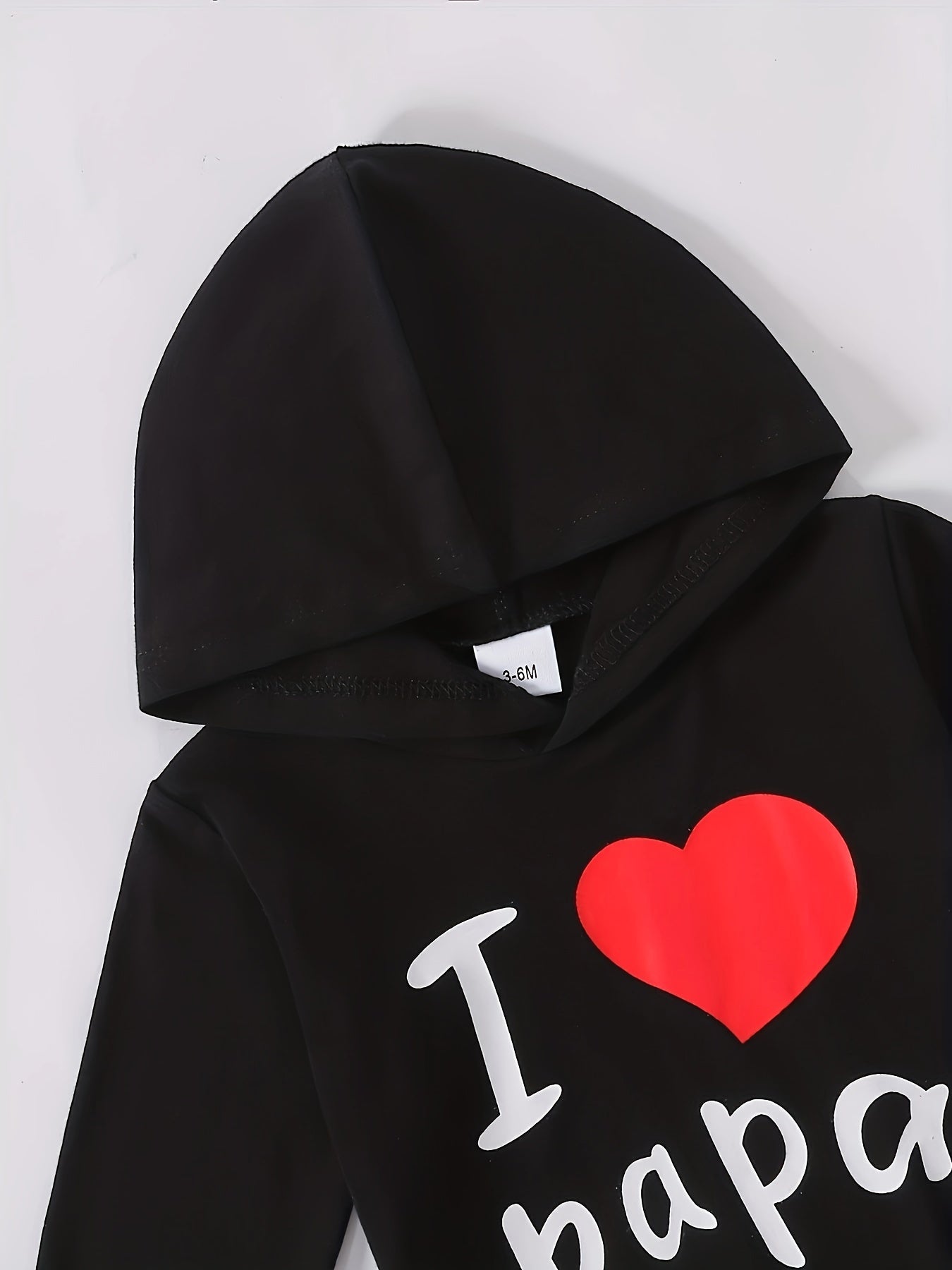 2 հատ Baby Boy's Casual Fashion Outfit Hooded KING Print երկարաթև մարզաշապիկ + շալվար բացօթյա հավաքածու