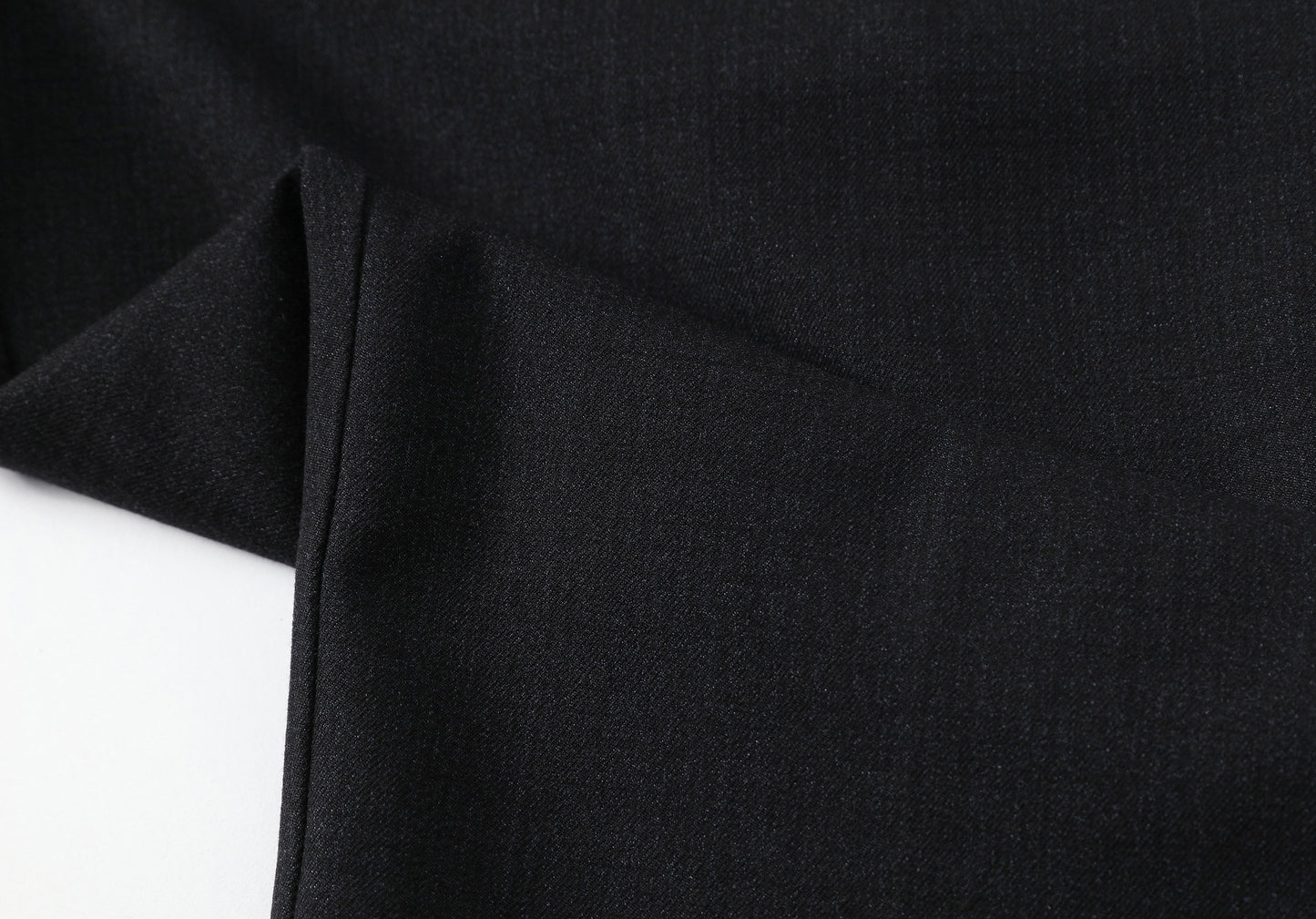 Men's Classic Gray Dress Pants - Medium Thick, Straight Fit with Slant Pockets & Zipper Closure, Polyester, Non-Stretch Fabric for Business Casual & Formal Wear, Ideal for Spring/Autumn