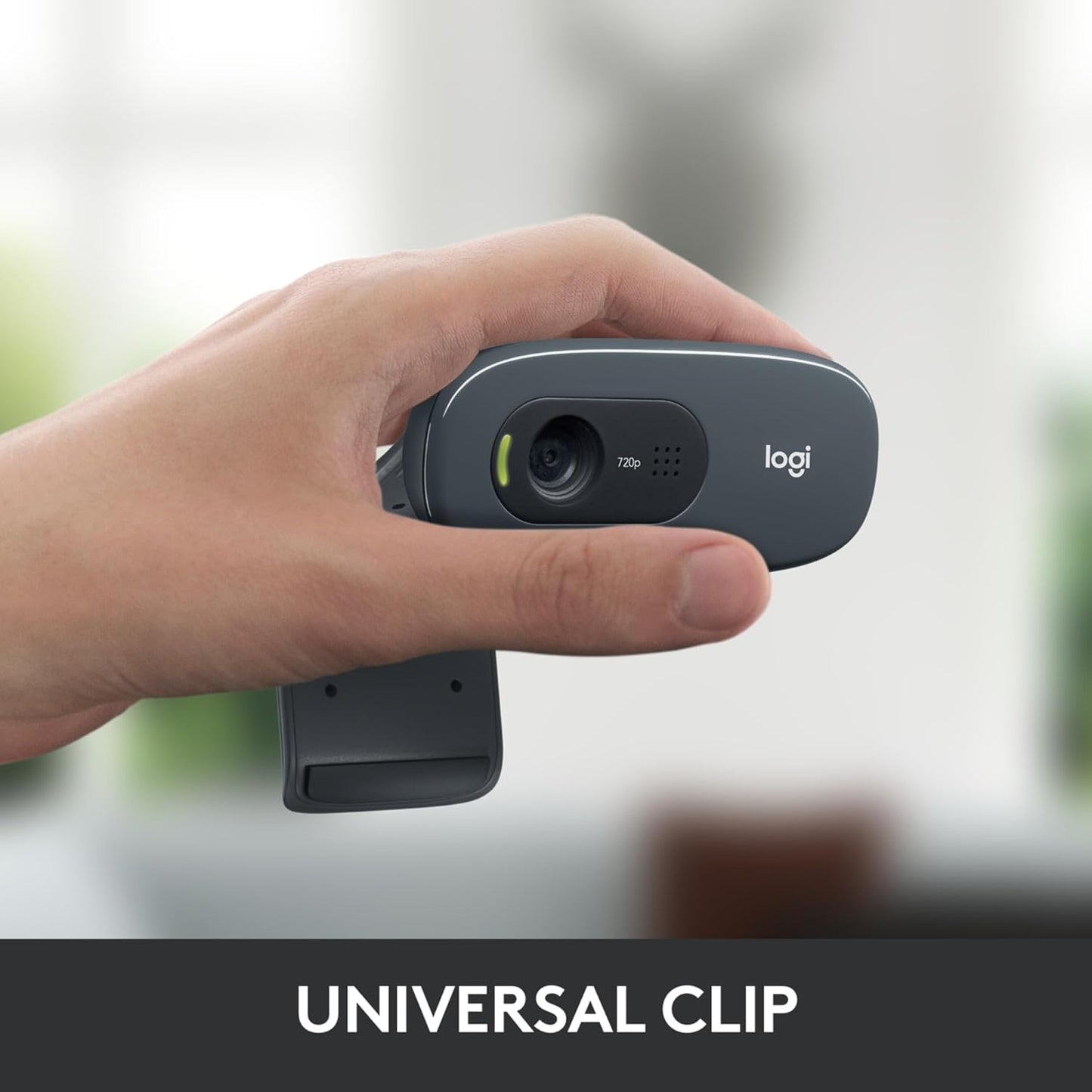 Logitech C270 Hd Webcam, 1280 Pixels X 720 Pixels, 1 Mpixel, Black