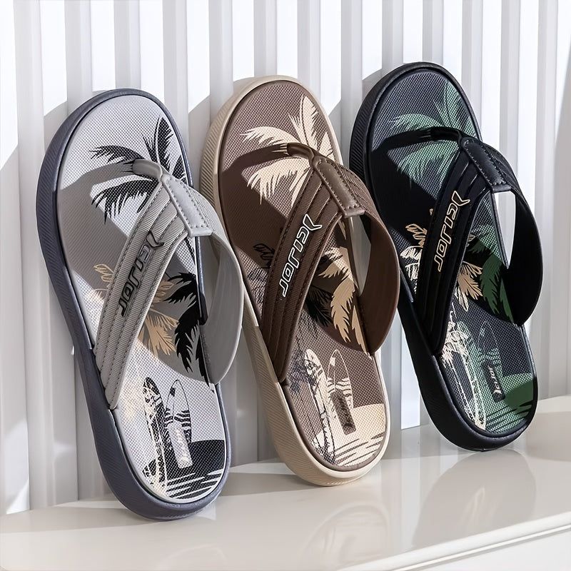 Men's Casual Non-Slip EVA Slides for Indoor & Outdoor Use