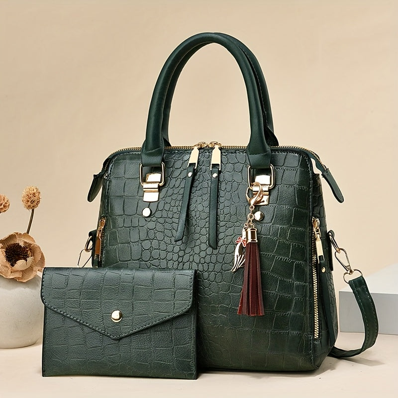 Էլեգանտ սև պայուսակ ոսկեգույն մետաղական մասերով - հանվող ժապավեն, կայծակաճարմանդ, պոլիեսթերային աստառ, իդեալական է ամռան, ամենօրյա կրելու և նվերների համար, ամենօրյա պայուսակ | Էլեգանտ պայուսակ | Երկարակյաց բռնակով պայուսակ