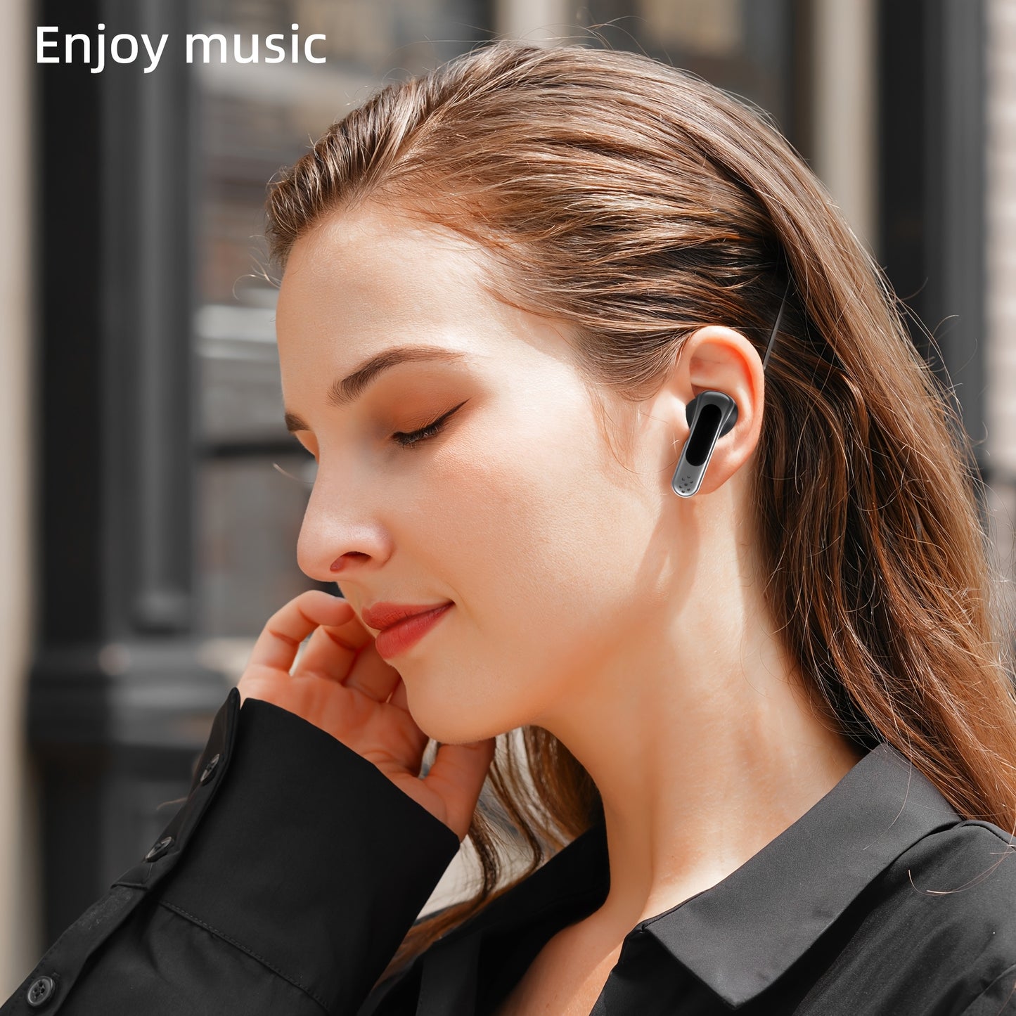 2024 TWS Wireless Earbuds with Touch Control, LED Display Charging Case - Wireless In-Ear Headphones for iOS/Android, Ideal for Sports, Music & Gaming, New, Earbuds