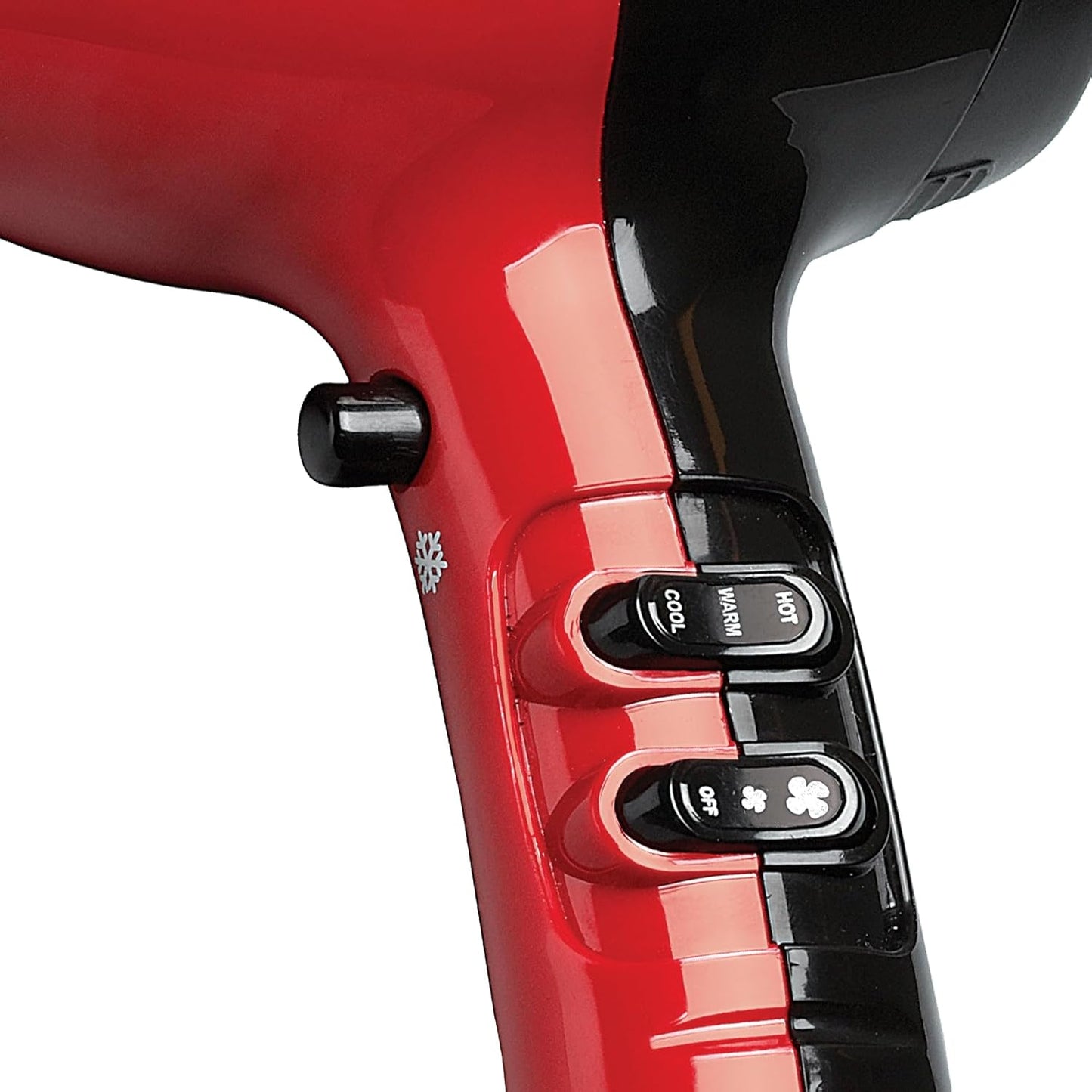 KISS 1875 Watt Pro Tourmaline Ceramic Hair Dryer, 3 Heat Settings, 2 Speed Slide Switch, Cool Shot Button, 2 Detangler Combs, 1 Concentrator, 1 Diffuser, Removable Filter Cap & 4 Sectioning Clips
