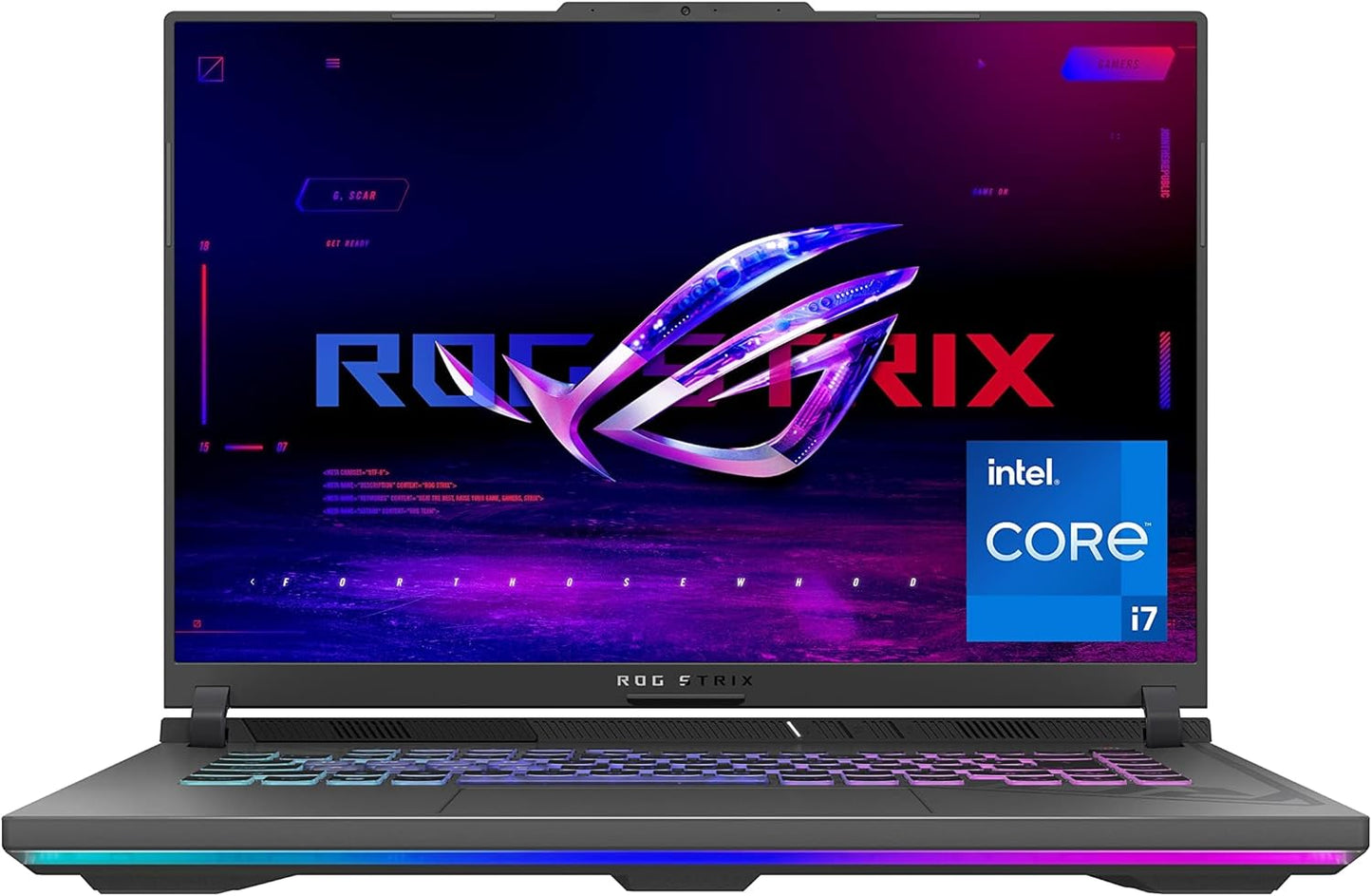 ASUS ROG Strix G16 Gaming Laptop, 16” 16:10 FHD 165Hz Display, NVIDIA® Geforce RTX™ 4060, Intel Core I7-13650Hx, 16GB DDR5, 1TB Pcie Gen4 SSD, Wi-Fi 6E, Windows 11, G614JV-AS74
