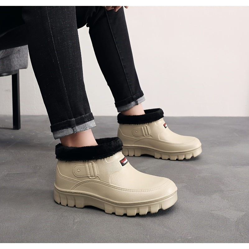 Unisex Lined Snow and Rain Boots for All-Season Comfort
