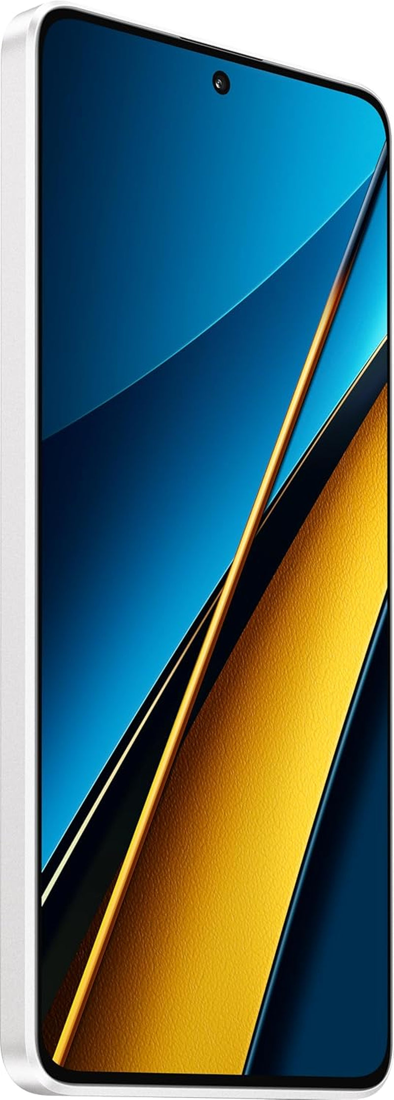 Xiaomi Poco X6 5G + 4G LTE Global Unlocked (256GB + 12GB) GSM 6.67" 64MP Triple Camera (Tmobile Mint Tello Global) + (Car Fast Car Dual Charger Bundle) (White Global ROM)