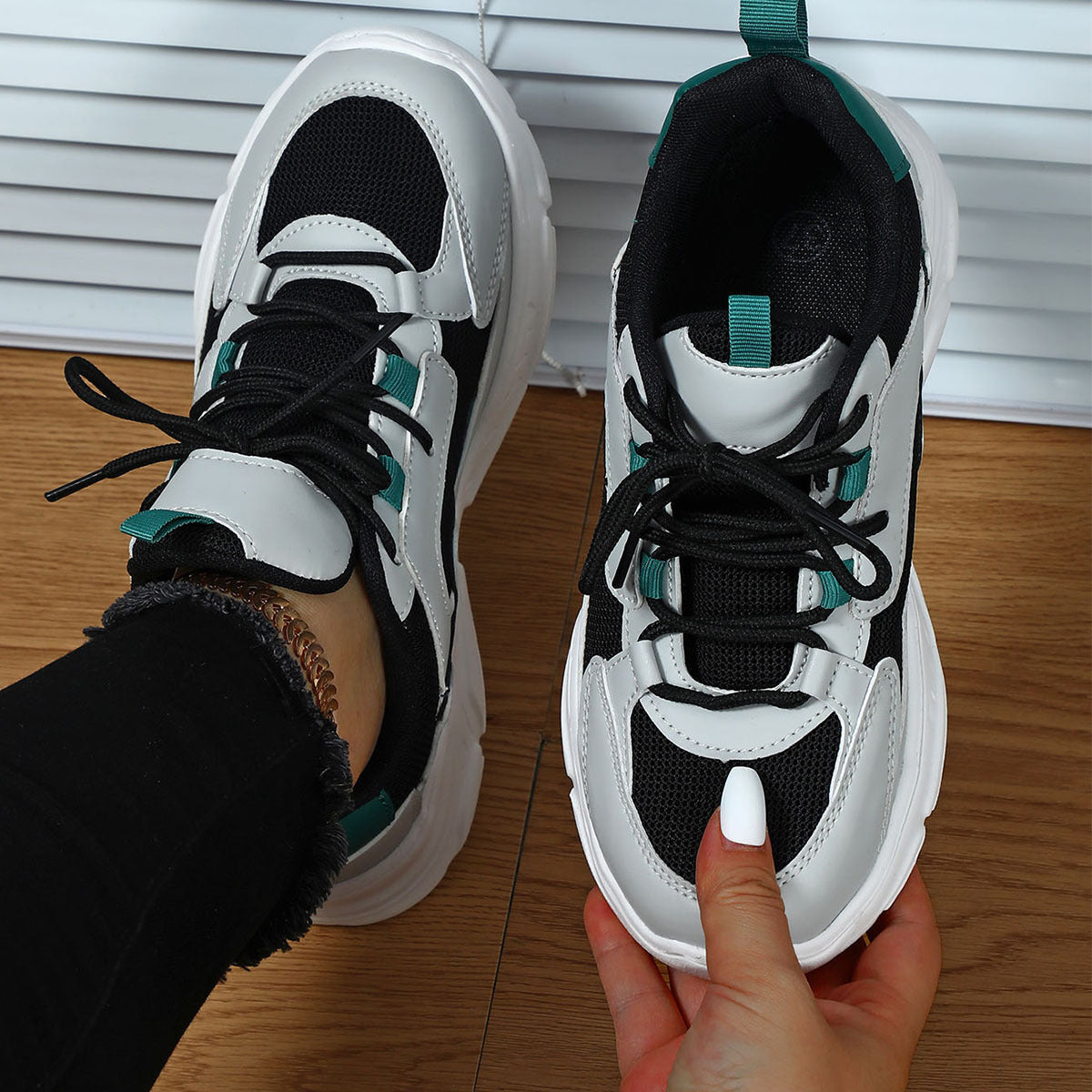 Women'S Casual Breathable Travel Sports Shoes - Fashionable, Lightweight Outdoor Sneakers with Mesh Upper, EVA Sole, and Round Toe Design for Daily Use, Parties, and Gifts, Comfortable Walking Shoes, Casual Sports Shoes Fashi