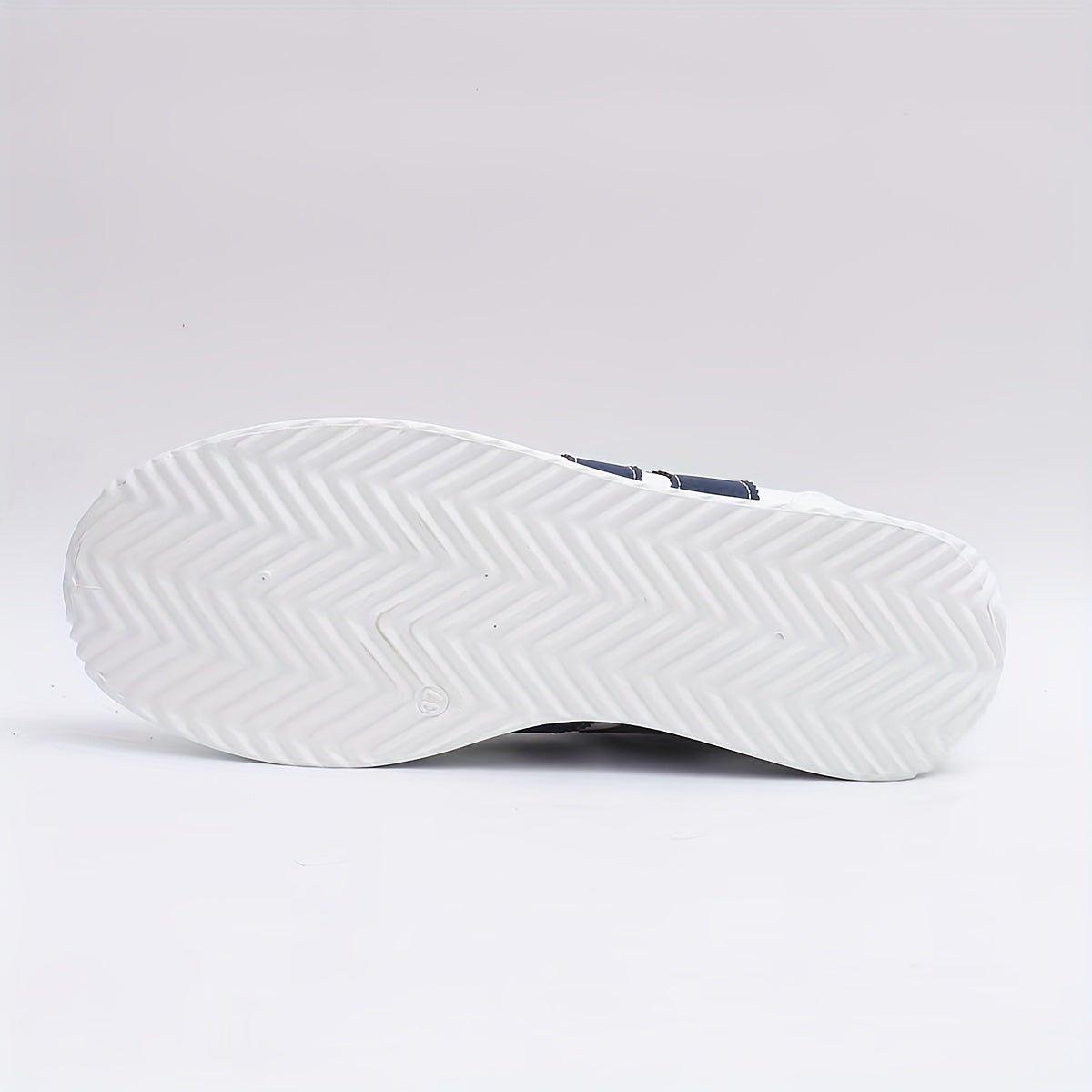 Women's Lightweight Fashion Sneakers - Comfortable, Non-Slip, Lace-Up Casual Sneakers with Cushioned Insole, White & Blue Striped Design, Low-Top EVA Sole for All-Day Wear, Casual Sneakers | Lowtop Sneakers | Laceup Closure