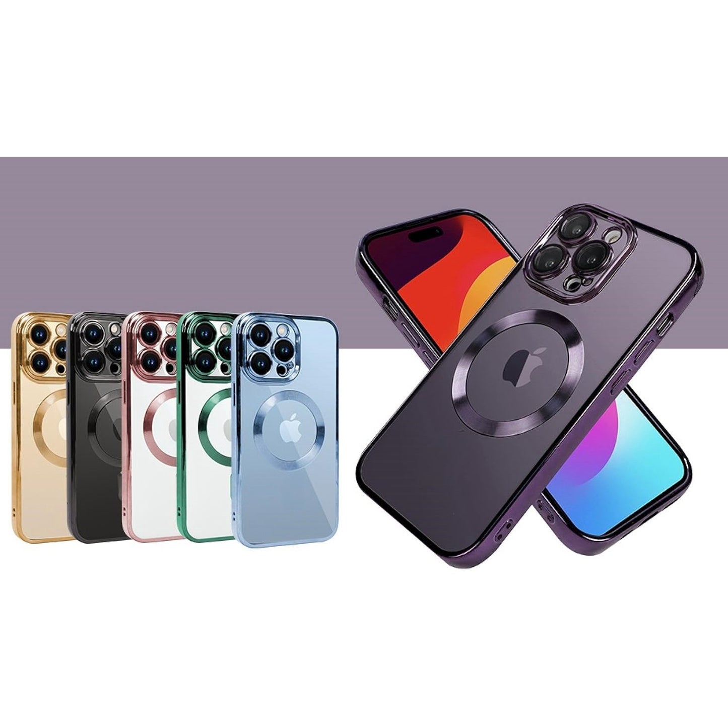 Հեռախոսի պատյան Պատրաստված է iPhone 16 Pro-ի համար՝ տեսախցիկի ոսպնյակների պաշտպանիչով (համատեղելի է) քերծվածքներից պաշտպանված էլեկտրական բարակ հեռախոսի կափարիչ կանանց համար տղամարդկանց համար