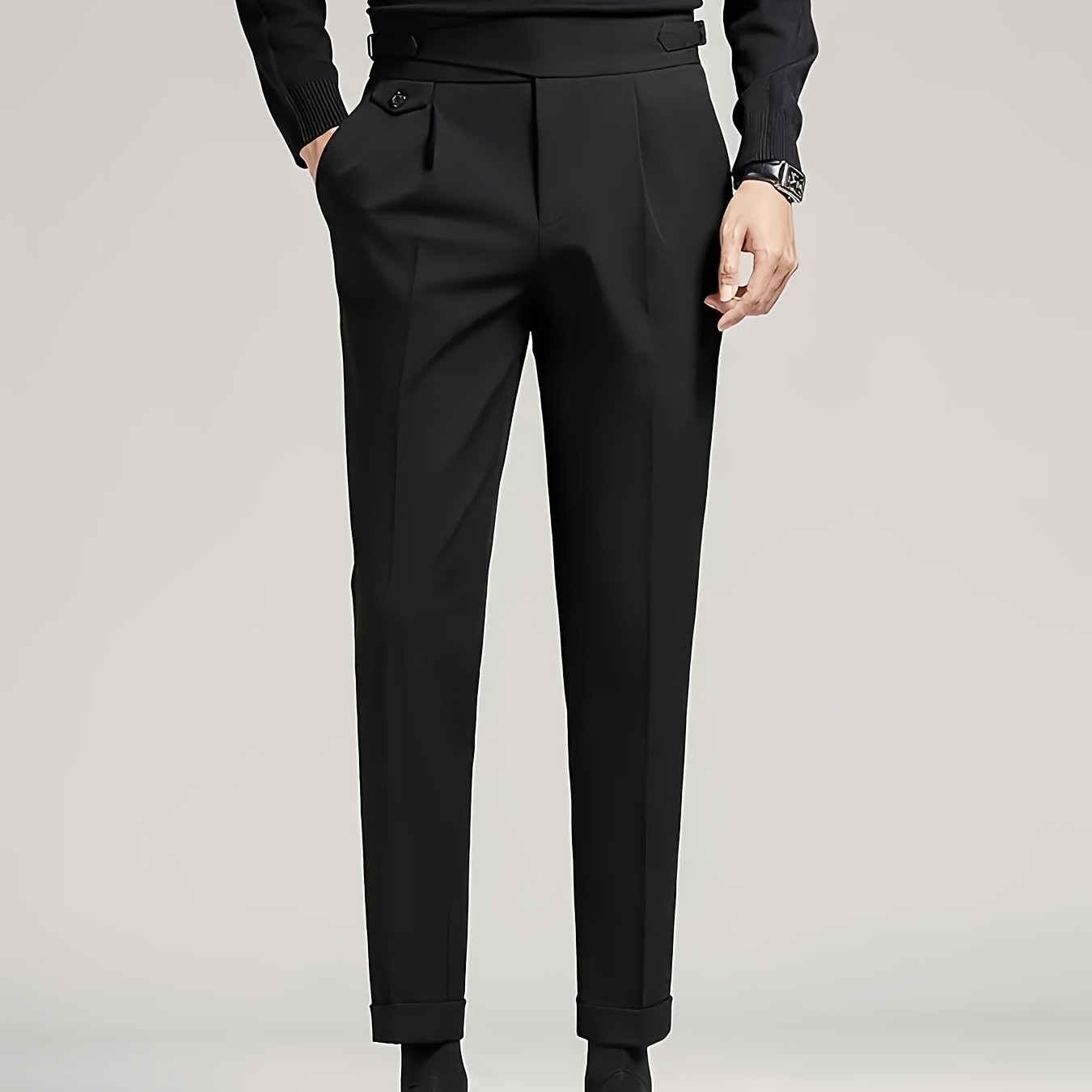 Comfortable And Draping Business Casual Trousers