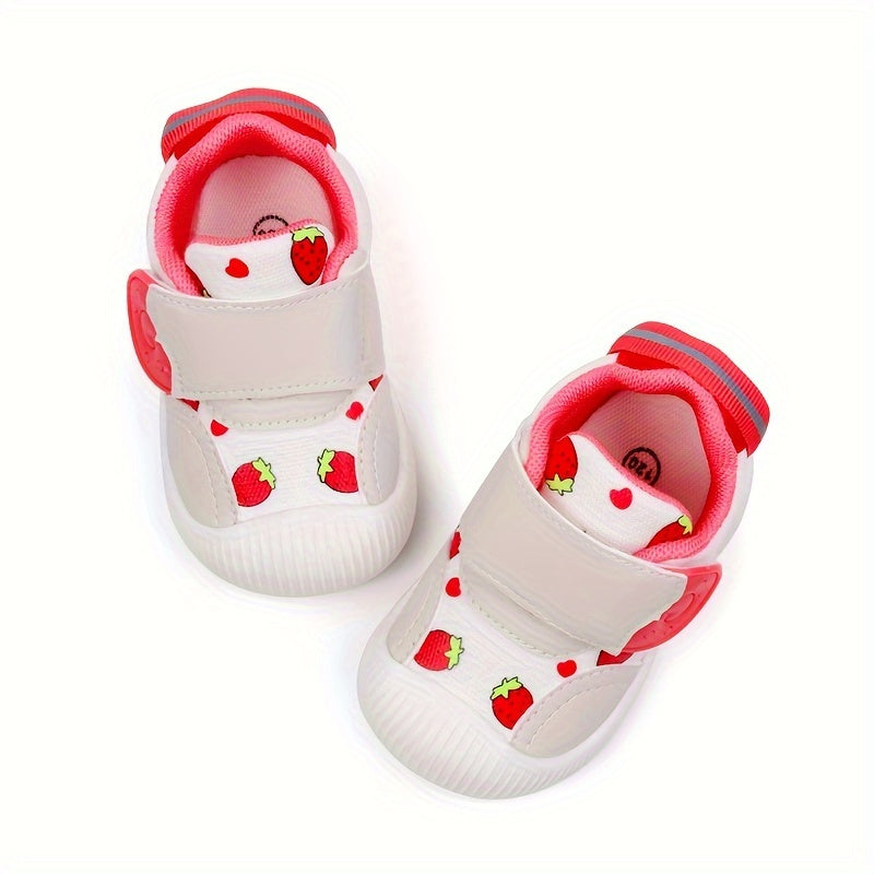 Cute Cartoon Spring And Autumn Baby Toddler Sports Shoes, Suitable For 0-2 Year Old Boys And Girls, With Soft Rubber Soles, Anti-slip And Breathable, Suitable For Boys And Girls To Wear For Outings.