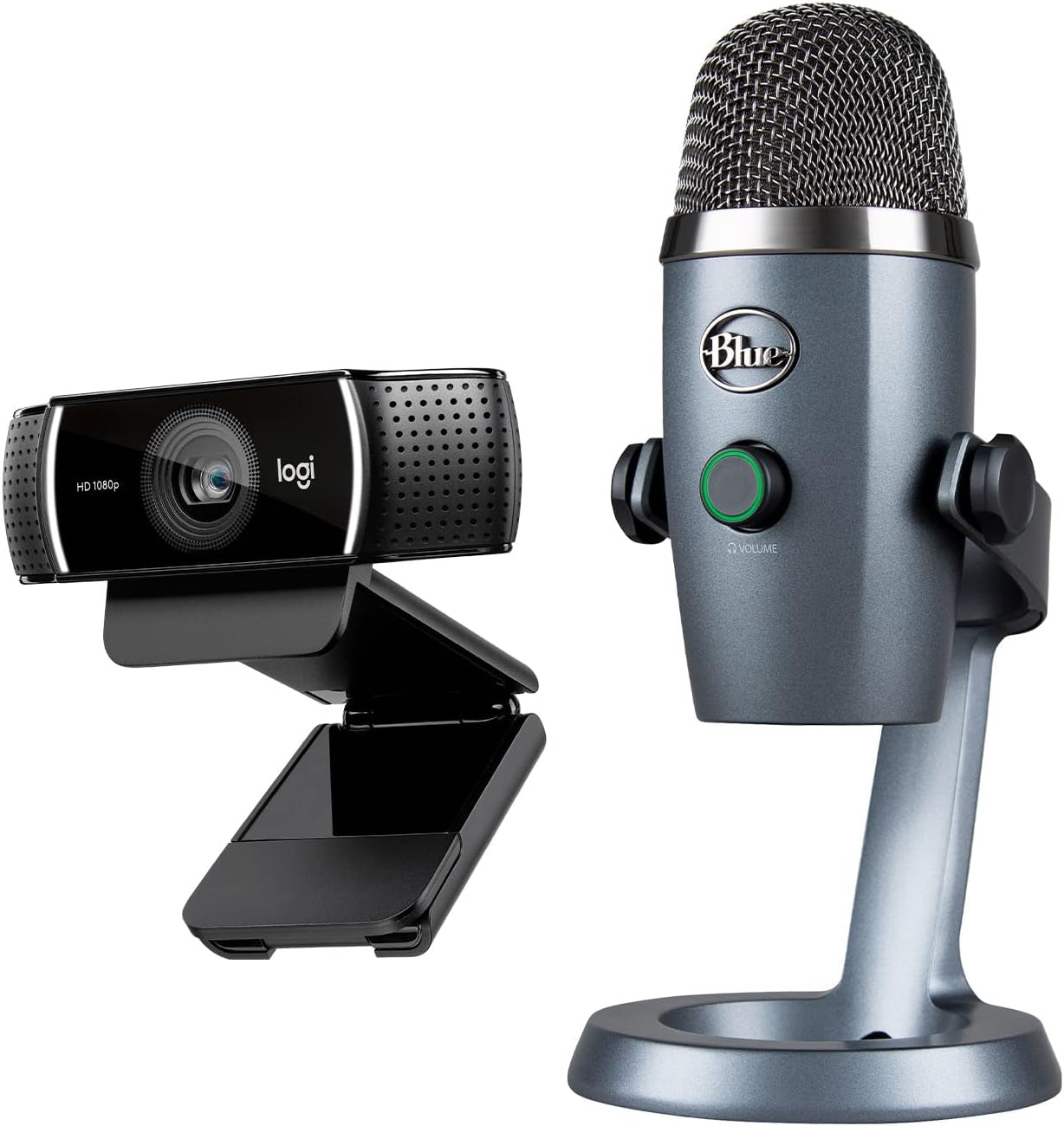 Logitech C920X HD Pro Webcam, Full HD 1080P/30Fps Video Calling, Clear Stereo Audio, HD Light Correction, Works with Skype, Zoom, Facetime, Hangouts, Pc/Mac/Laptop/Macbook/Tablet - Black