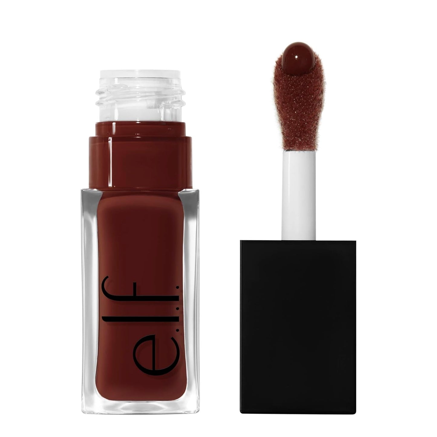 E.L.F. Glow Reviver Lip Oil, Nourishing Tinted Lip Oil for a High-Shine Finish, Infused with Jojoba Oil, Vegan & Cruelty-Free, Rose Envy