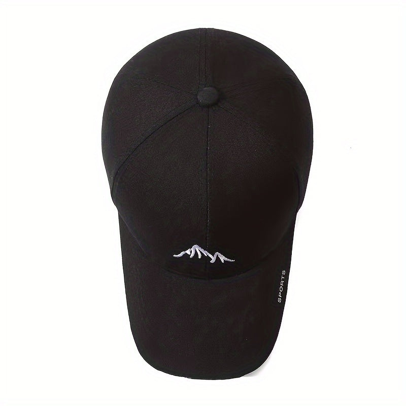 Men'S and Women'S Baseball Cap Casual Alphabet Embroidery Fashion Cap Lightweight Unisex Duckbill Hat for All Seasons
