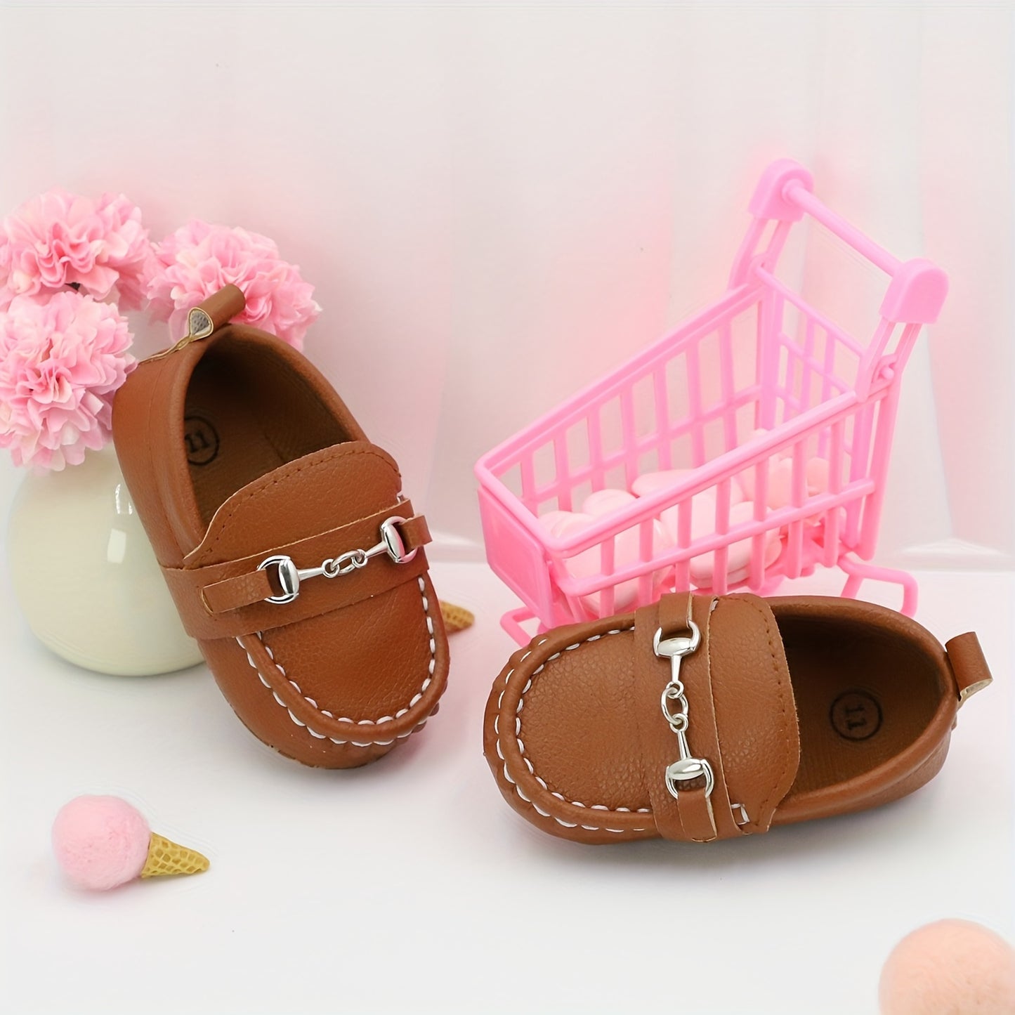 Baby Learning Shoes, Casual Chain Lufu Shoes, Indoor & Party, Four Seasons Style