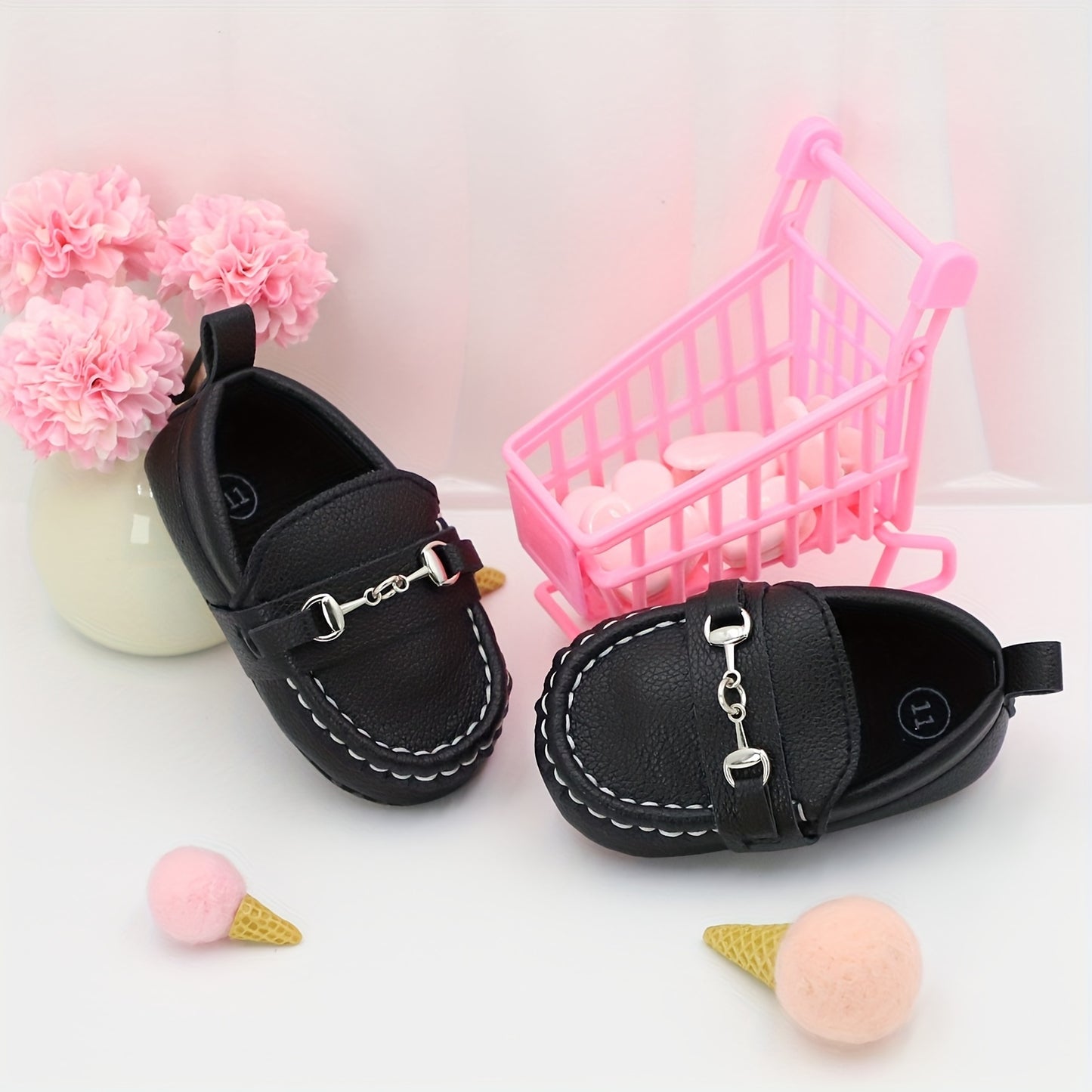 Baby Learning Shoes, Casual Chain Lufu Shoes, Indoor & Party, Four Seasons Style