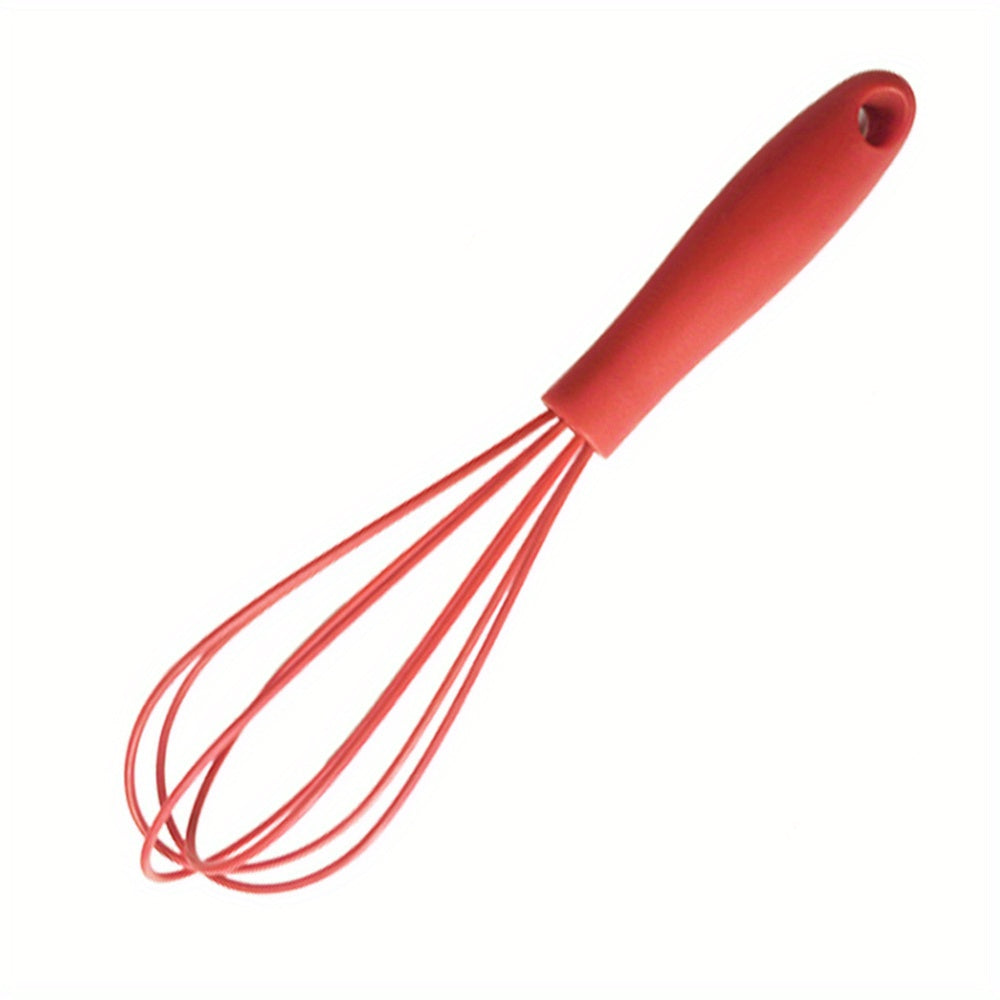 1pc/4pcs Silicone Mini Whisk - Perfect for Adults - Ideal for Blending, Whisking, Beating, And Stirring - Essential Baking Tool And Kitchen Gadget - Back to School Supply - for Baking Enthusiasts & St