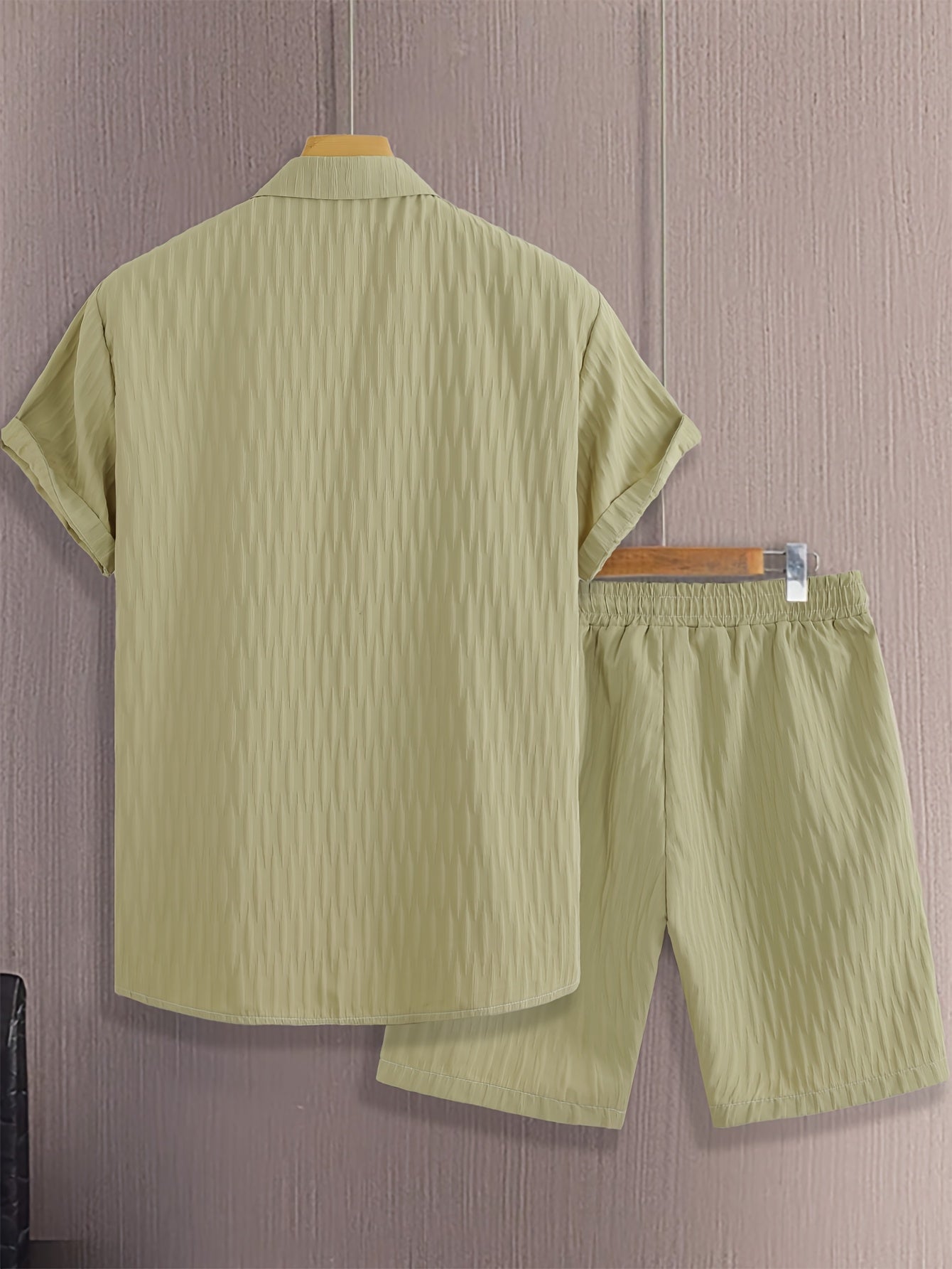 Men's Fashion Casual Shirt Suit