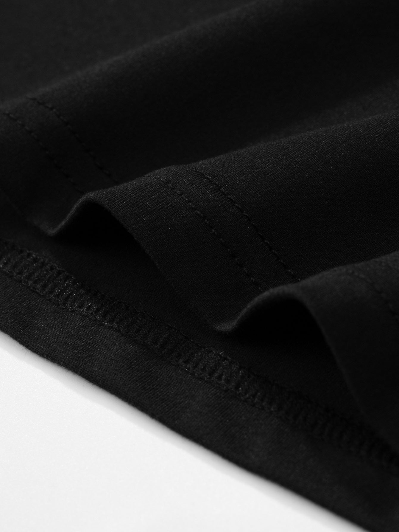 Men's Summer Classic Collar Half-Zip Casual T-Shirt - Solid Black, Breathable Regular Fit Short Sleeve Top for Casual Attire & Semi-Formal Occasions, Semiformal Attire | Halfzip Shirt | Smooth Fabric Finish