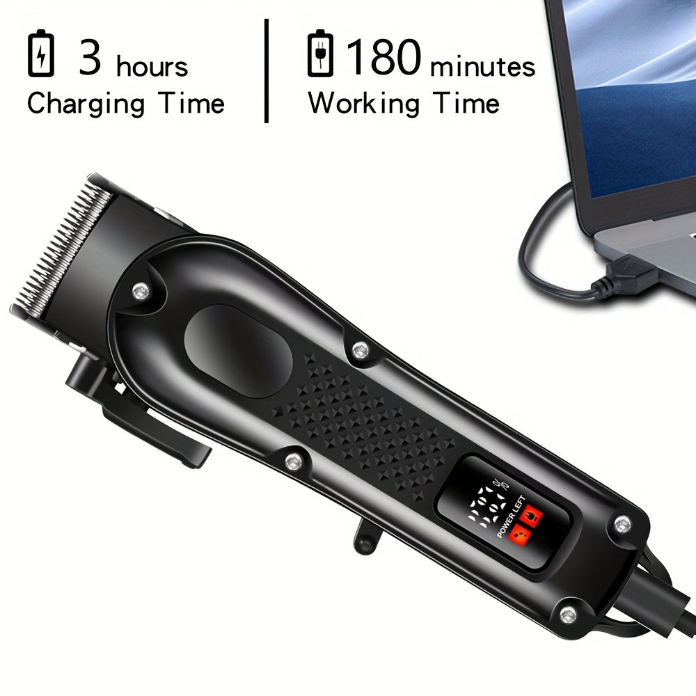 USB-ով լիցքավորվող էլեկտրական մազ կտրող մեքենա | Պրոֆեսիոնալ տնային վարսավիր | Փոխադրելի մազ կտրող մեքենա | Սև դիզայն | Մազերի կտրման նորաձև գործիք | Ժամանակակից մազ կտրող մեքենա | Կոմպակտ մազ կտրող մեքենա