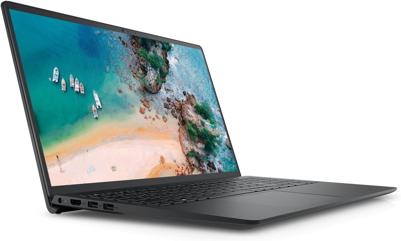 Dell Inspiron 3520 15.6" FHD Laptop, Intel Core I7-1255U Processor, 32GB RAM, 1TB SSD, Webcam, HDMI, Sd-Card Slot, Wi-Fi 6, Windows 11 Home, Black
