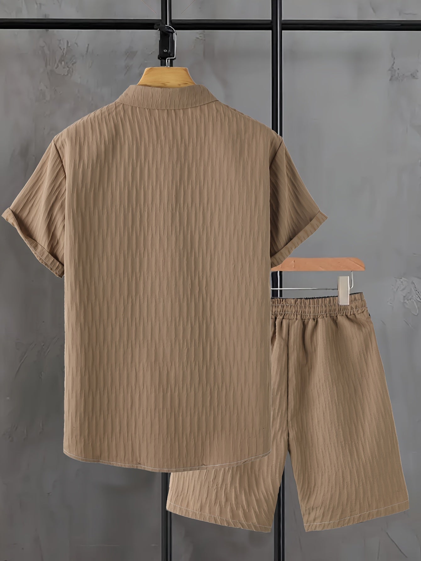 Men's Fashion Casual Shirt Suit
