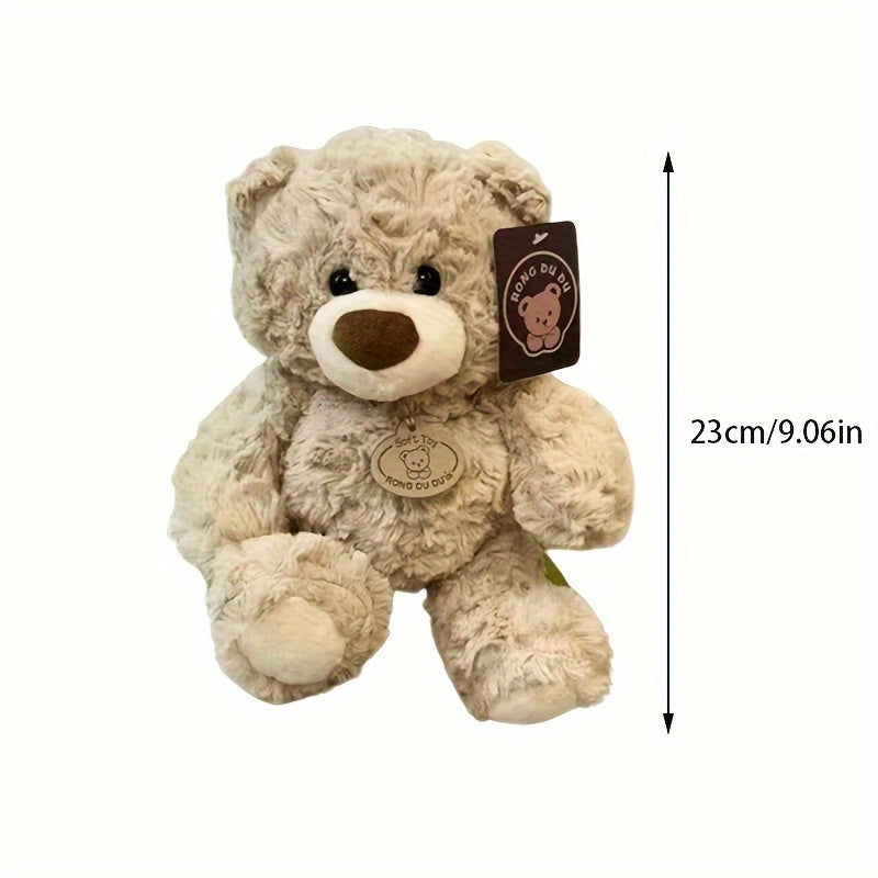 Թեդդի արջուկ տիկնիկ, խելոք փոքրիկ արջուկ-պլյուշ տիկնիկ, ծաղկի խանութի տիկնիկ, զարդ, ծննդյան օր, շնորհակալության օր, Սուրբ Ծննդյան նվեր