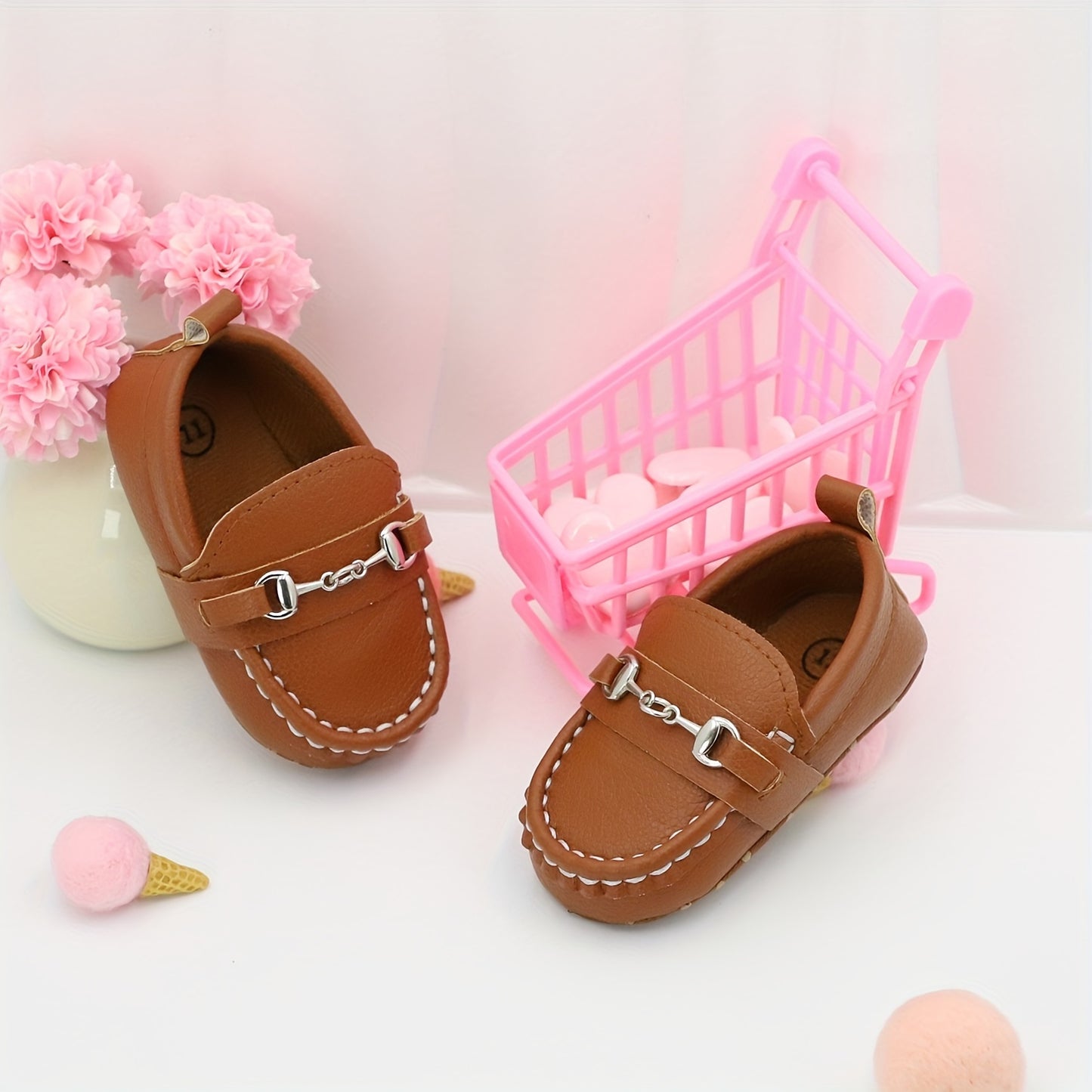 Baby Learning Shoes, Casual Chain Lufu Shoes, Indoor & Party, Four Seasons Style