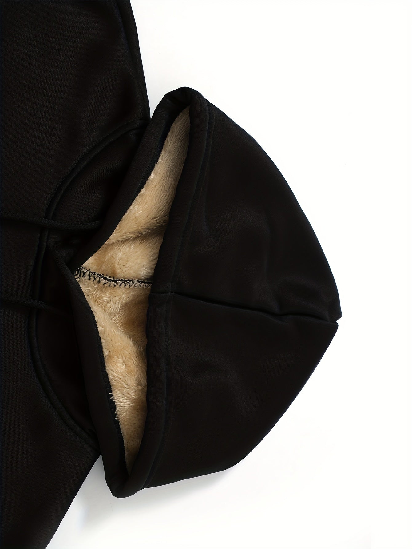 Men's Fleece-lined Cozy Hooded Sweatshirt With Drawstring And Kangaroo Pocket, Men's Hoodie For Winter Outdoor