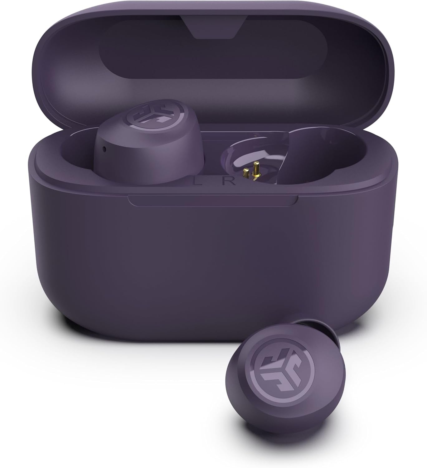 Jlab Go Air Pop True Wireless Bluetooth Earbuds & Charging Case - Black, Dual Connect, IPX4 Sweat Resistance, Bluetooth 5 Connection, 3 EQ Sound Settings Signature, Balanced, Bass Boost