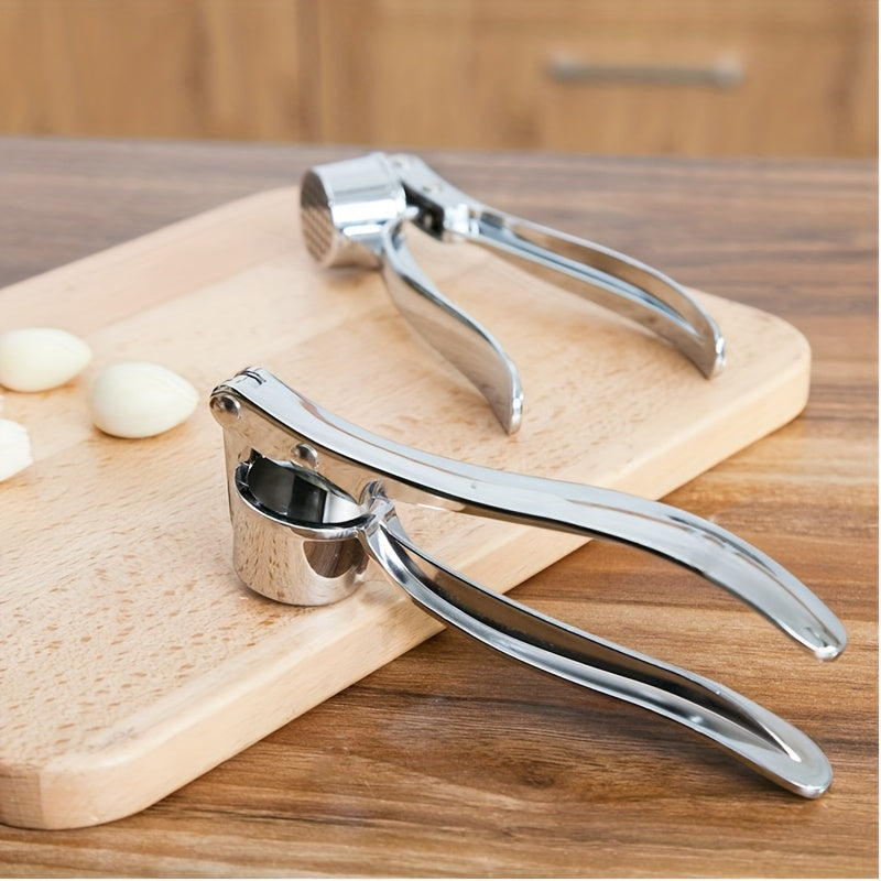 1pc, Premium Garlic Press And Ginger Crusher, Durable Kitchen Tool For Easy Garlic Mincing And Ginger Crushing, Kitchen Supplies