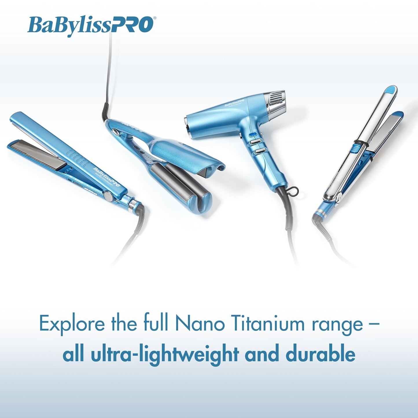 Babylisspro Hair Dryer, Nano Titanium 2000-Watt Blow Dryer, Professional/Ionic
