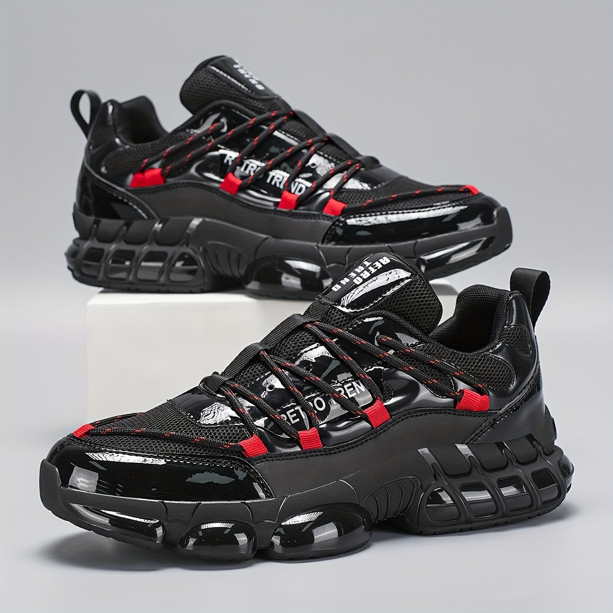 1207 Bestselling Men's Classic Plus-Size Ultra-Light Breathable Outdoor Hiking Cross-Country Training Couple's Casual Versatile Fashionable Comfortable Sports Road Running Shoes, Suitable for All Seasons, Ideal for Daily Wear - ayq