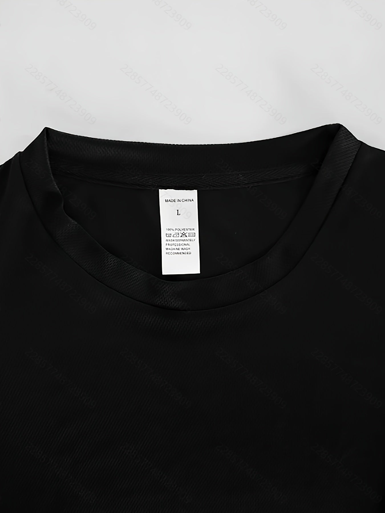 2025 New Men'S Casual Short Sleeve T-Shirt - "EMPRIO" Print, Black with White Lettering, Lightweight Breathable Fabric, Perfect for Summer Beach Outings Outdoor Adventures, Beach T Shirt