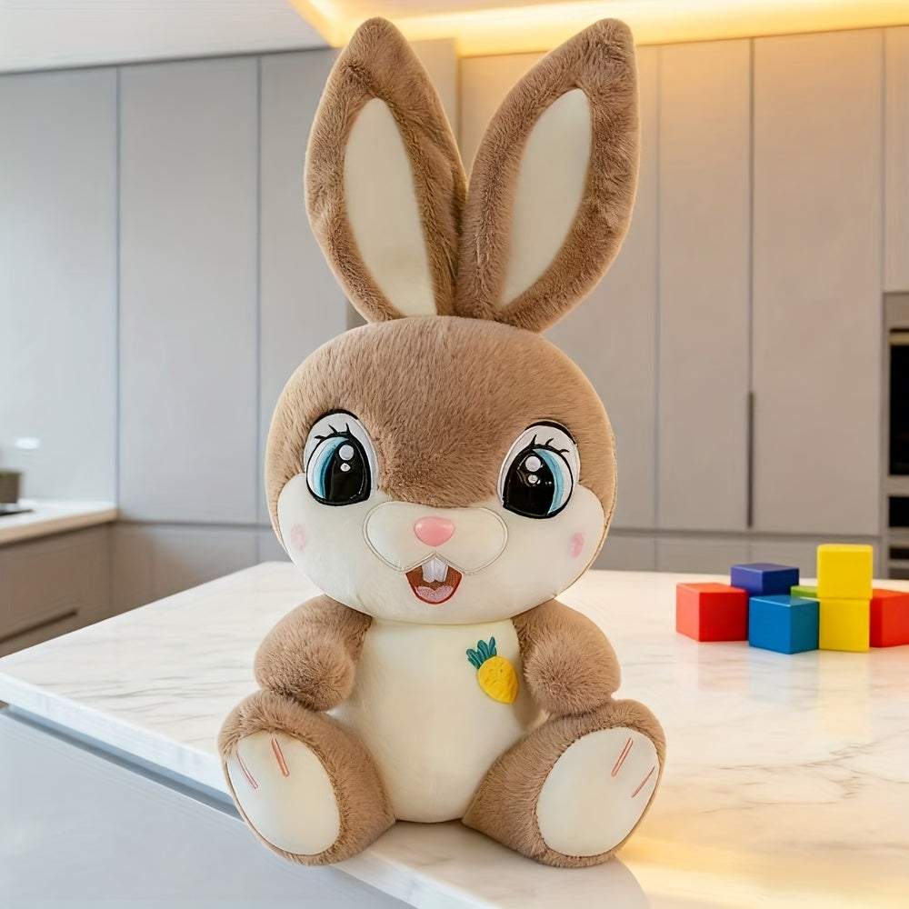 Հմայիչ և հաճելի փափուկ խաղալիքներ՝ ճագարների տեսքով՝ սահմանային նվերների համար, որոնք ներառում են մեծ աչքերով, սիրուն ճագարների տիկնիկներ, մուլտֆիլմային երկարականջ ճագարներ, որոնք կատարյալ են որպես ծննդյան և տոնական նվերներ աղջիկների համար։