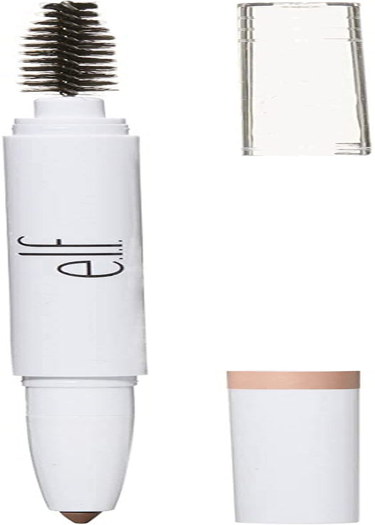 E.L.F. Instant Lift Brow Pencil, Dual-Sided, Precise, Fine Tip, Shapes, Defines, Fills Brows, Contours, Combs, Tames, Neutral Brown, 0.006 Oz