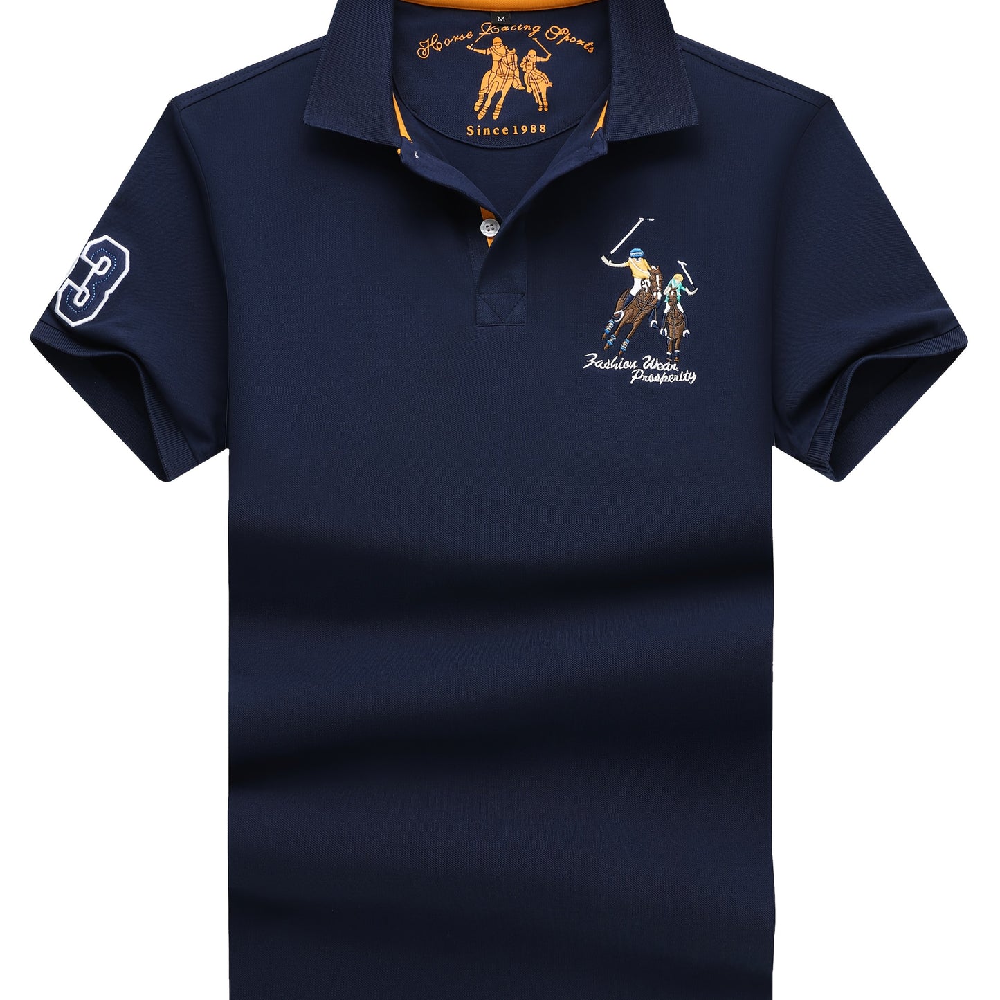 Men'S 95% Polo Shirt - ayq