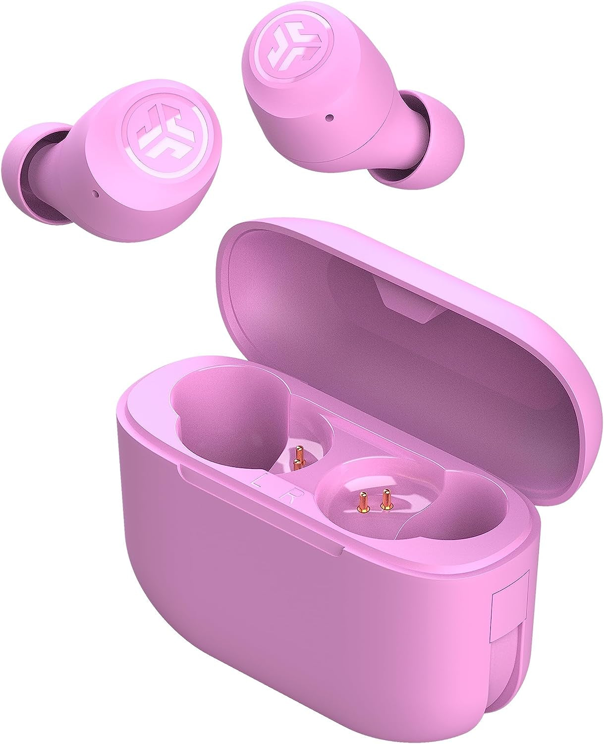 Jlab Go Air Pop True Wireless Bluetooth Earbuds & Charging Case - Black, Dual Connect, IPX4 Sweat Resistance, Bluetooth 5 Connection, 3 EQ Sound Settings Signature, Balanced, Bass Boost