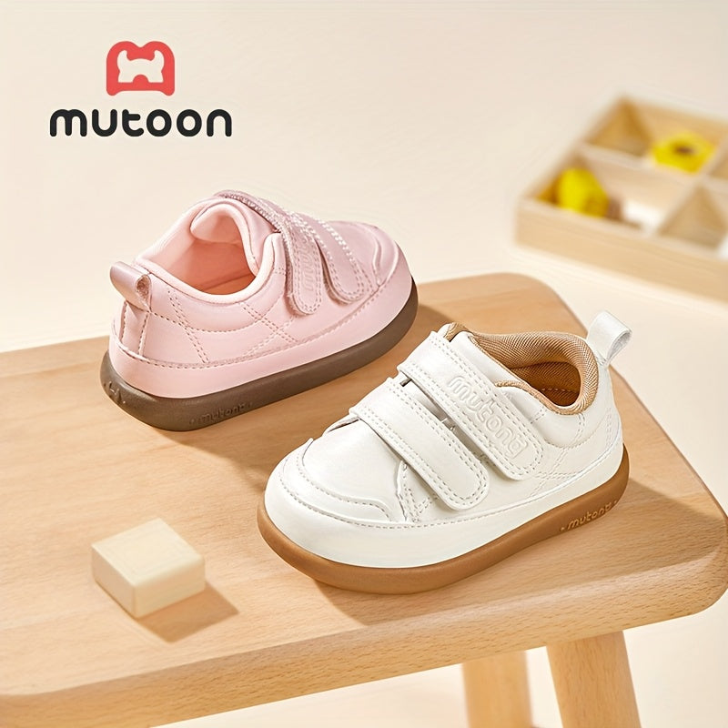 Mutoon Non-Slip Sneakers for Toddlers - Casual, Comfortable Footwear with Hook-and-loop Fastener Closure, Ideal for Spring/Summer/Autumn, Mutoon