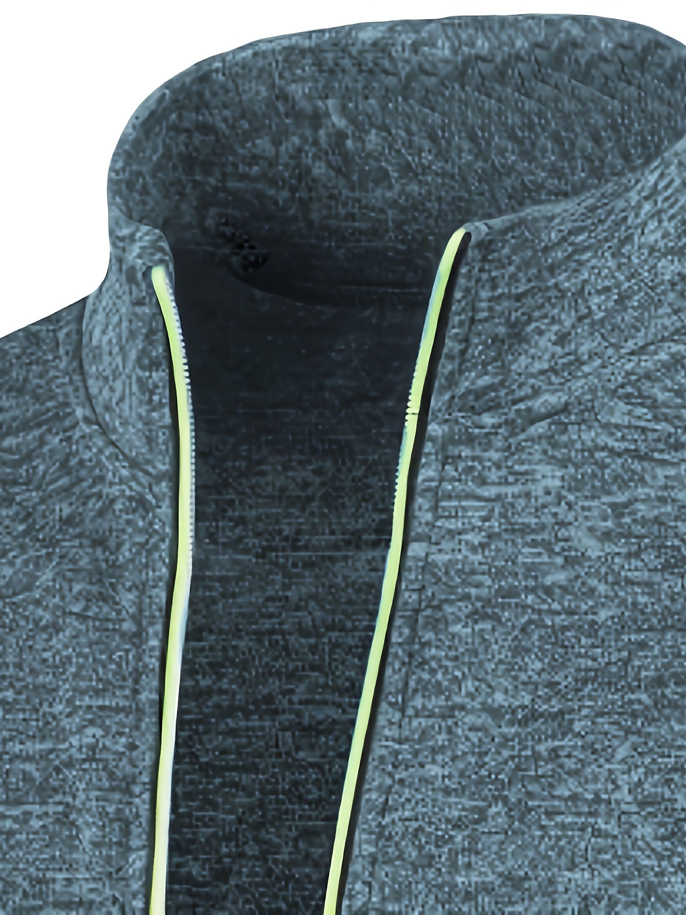 Elegant Mid Stretch Cardigan, Men's Casual Full Zip Up Cardigan Sweater Coat For Fall Winter
