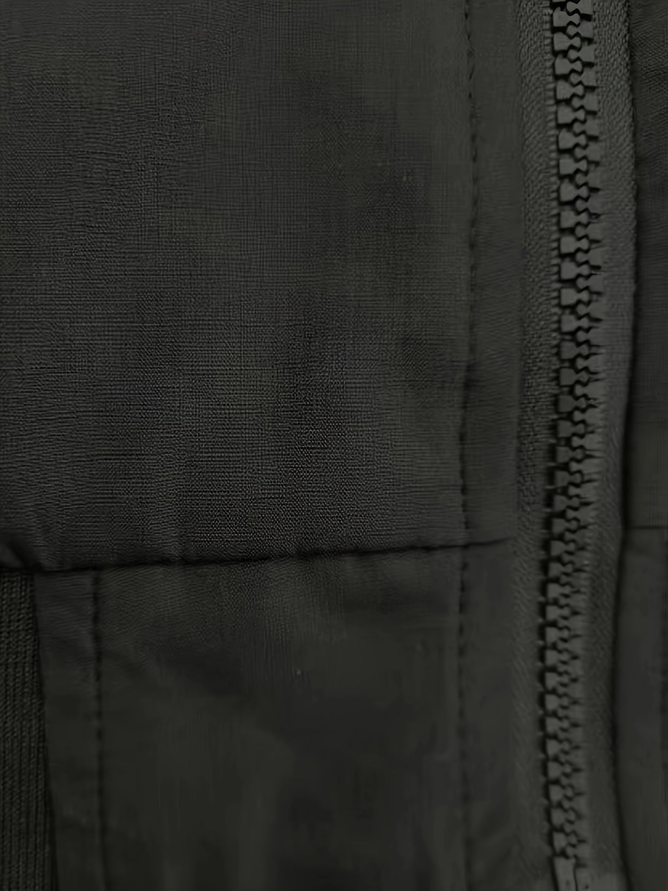 Men's Long Sleeve Zip Up Stand Collar Coat, Business Stand Collar Jacket With Zipper Pockets, Spring Autumn Men's Clothing