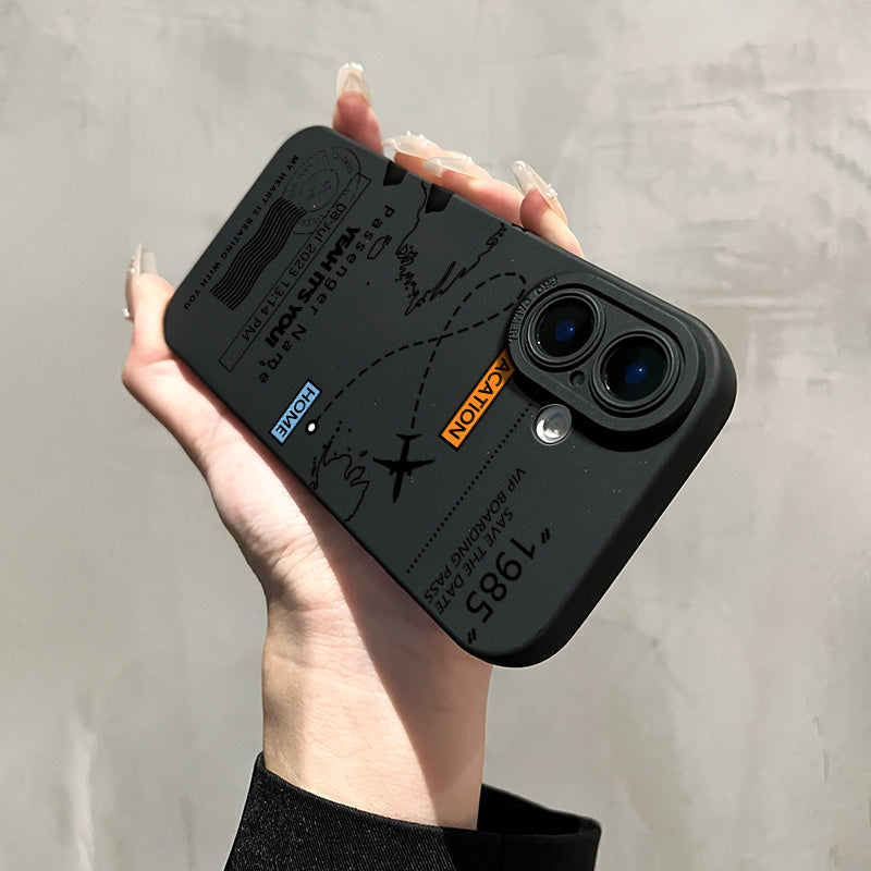 Iphone 16 15 14 13 12 11 Pro Max XS XR SE Hot-Selling Անհատականացված սիլիկոնե հարվածակայուն երթուղու քարտեզի օրինակ Հեռախոսի պատյան 2024 Նոր Սուրբ Ծննդյան Թրենդ բջջային հեռախոսի պատյան TH1