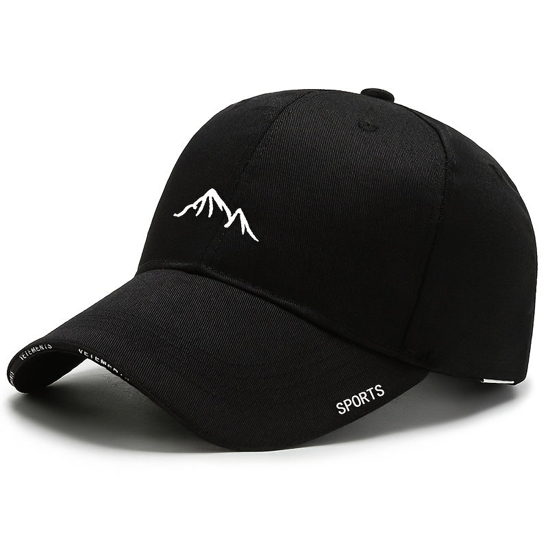 1pc Spring And Autumn Casual Letter Sunshade Baseball Cap For Youth, Men, And Women, Student Couple Hat Christmas Gift