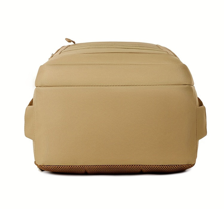 Leisure Backpack, Large Capacity Backpack, Suitable for Men and Women, Height 48cm, Length 33cm, Thickness 20cm, Can Hold 17-inch Laptop, Equipped with Adjustable Shoulder Straps, Ideal Choice for Daily Outdoor Commuting, Tra